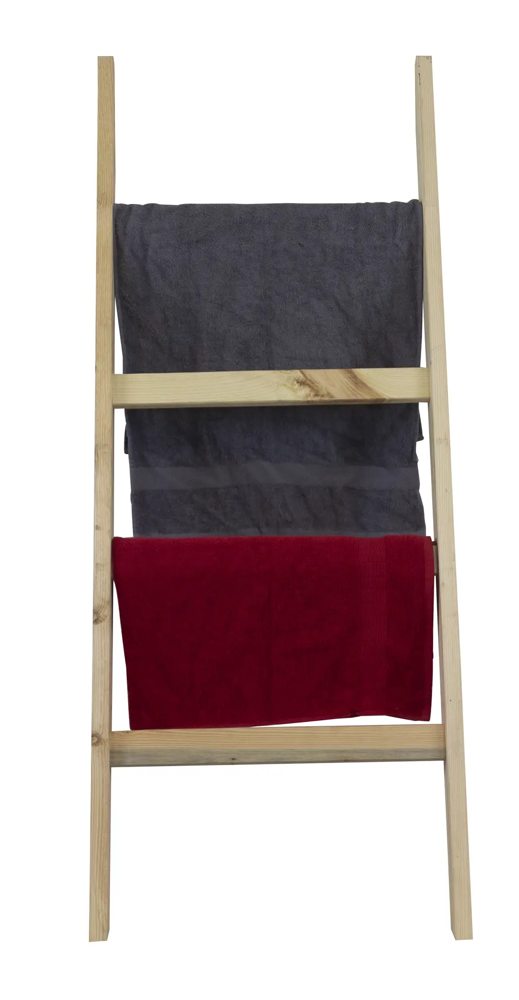 Breite helle Handtuchleiter 4 Sprossen 140x55x7cm Breite helle Handtuchleiter 4 Sprossen 140x55x7cm