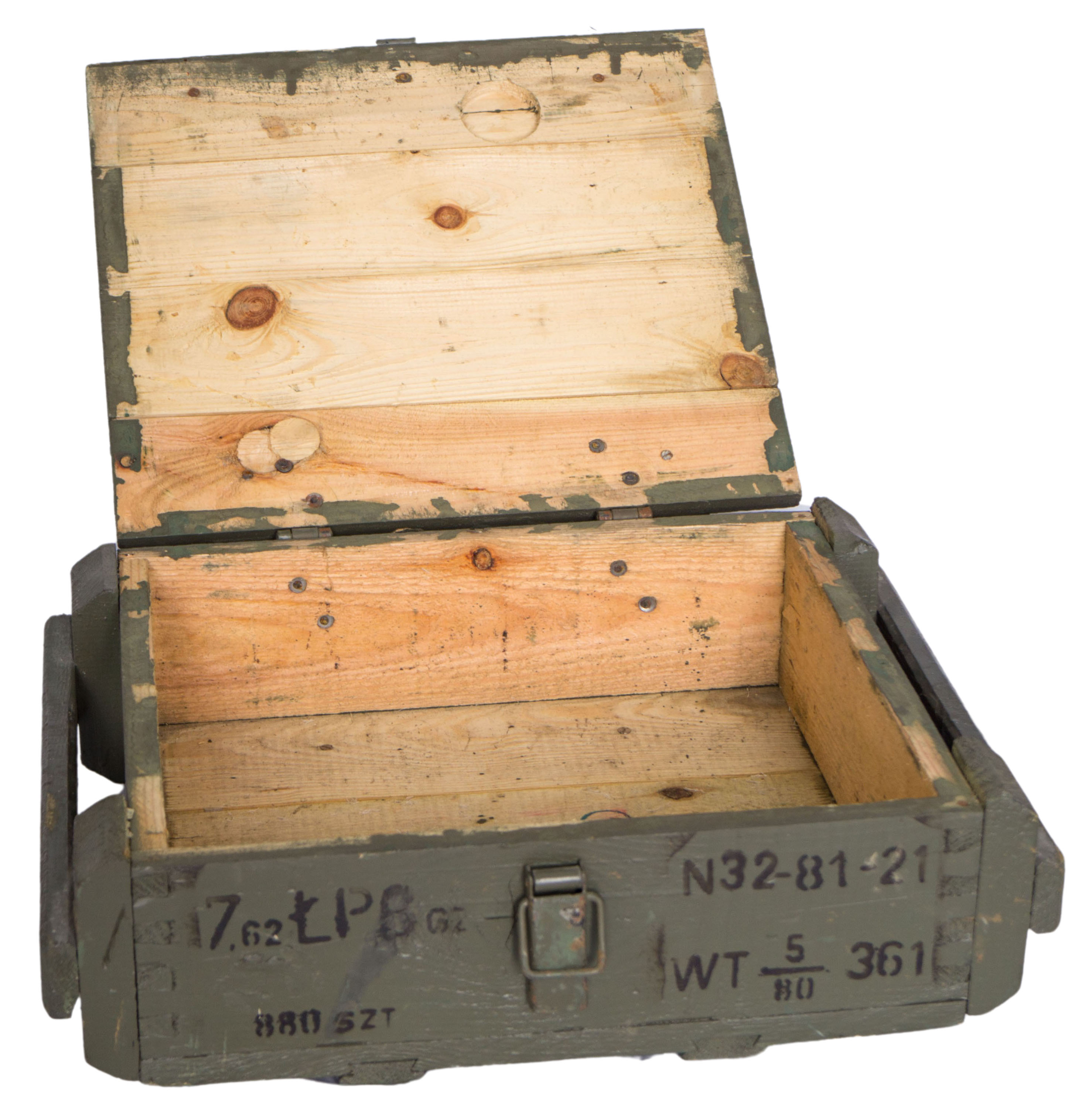 Munitionskiste 17.62 GRÜN (T45 grün) Munitionskiste 17.62 GRÜN (T45 grün)