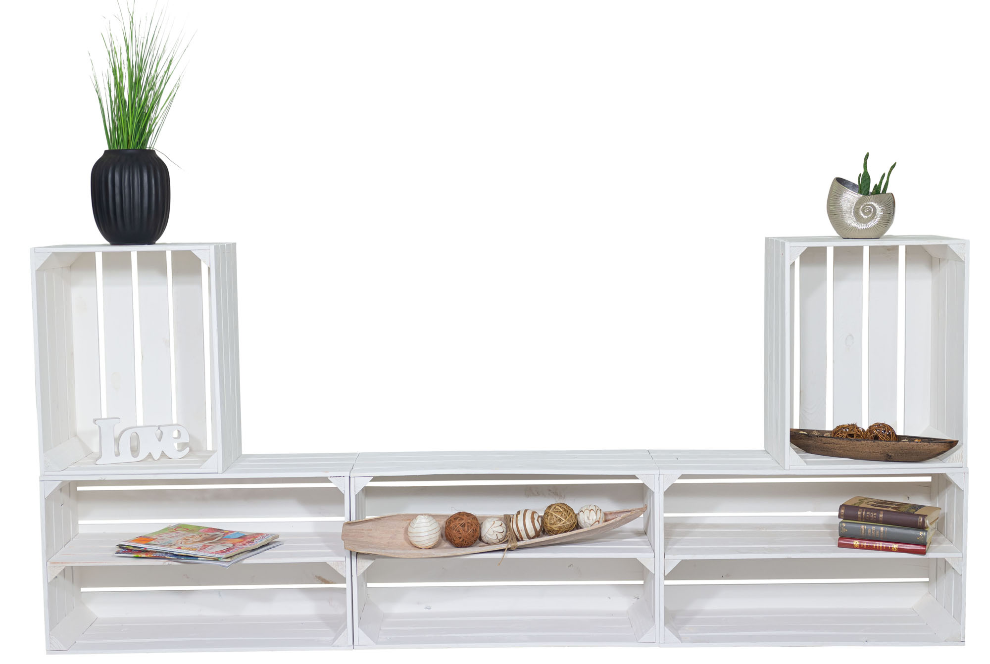 TV-Board "Amrum" mit Regal TV-Board "Amrum" mit Regal