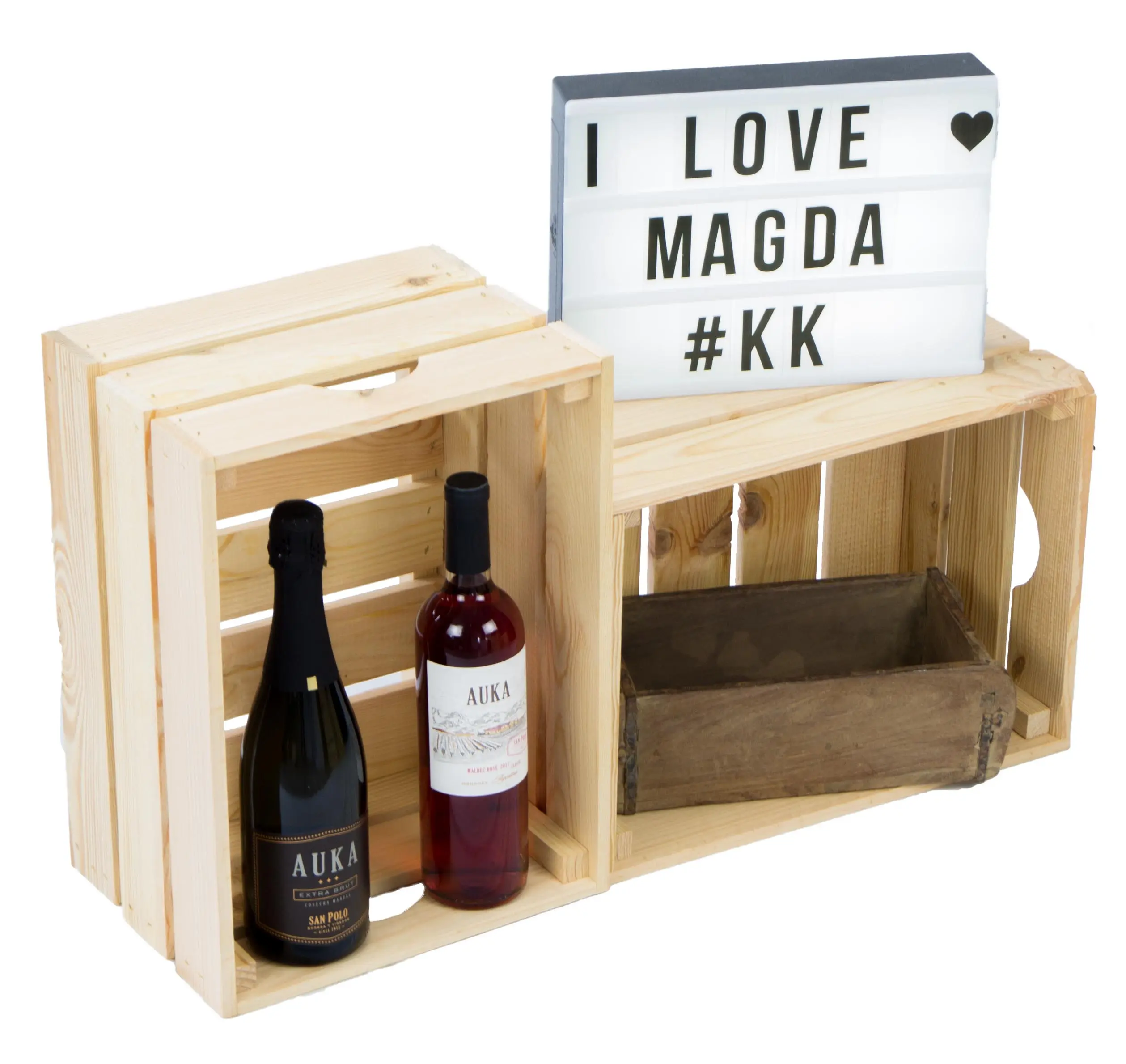 Helle neue Gemüsekiste Magda in Natur Helle neue Gemüsekiste Magda in Natur