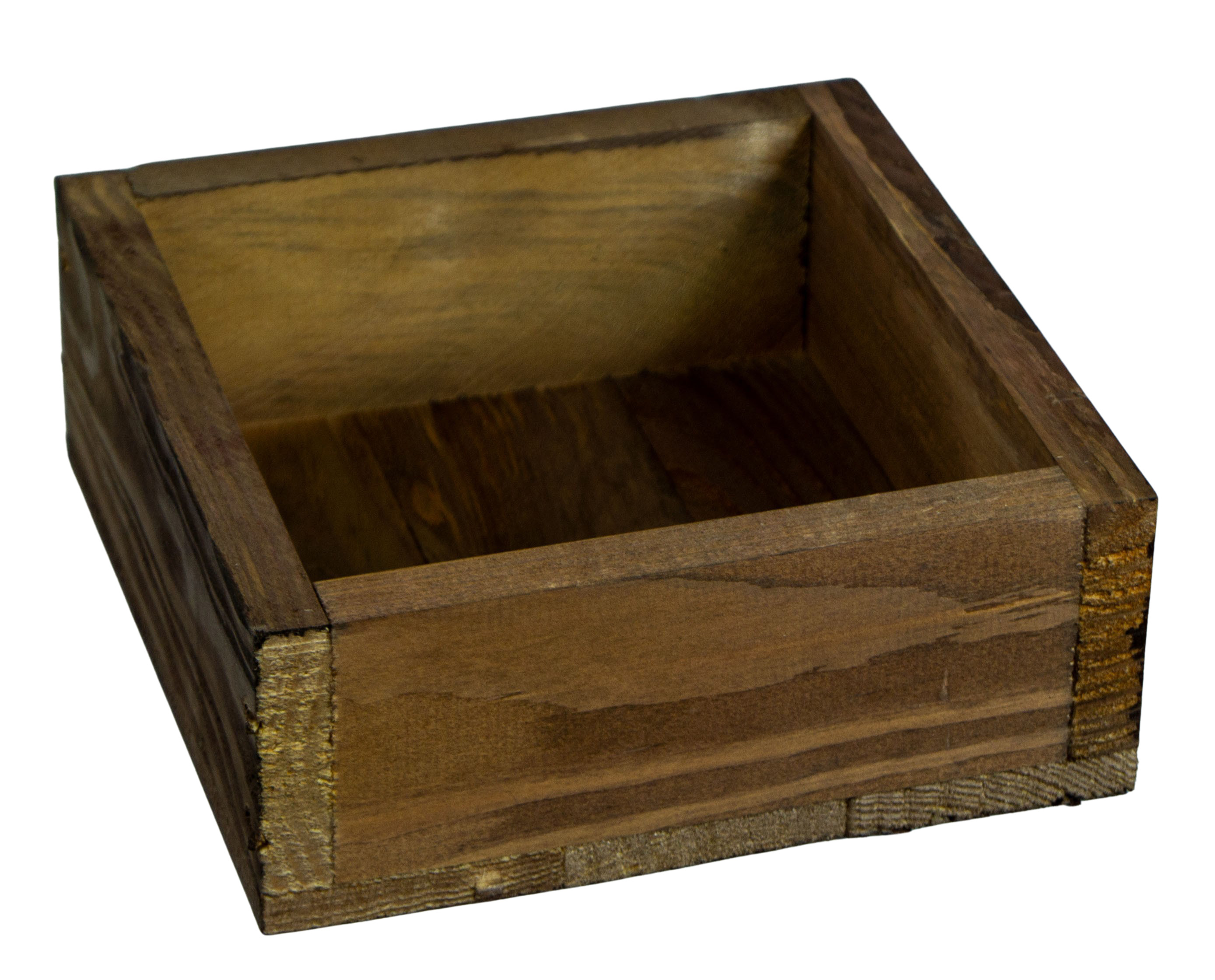 Kleines Dekotablett-Set aus 5 Holzkisten 40x40cm 8cm Höhe Kleines Dekotablett-Set aus 5 Holzkisten 40x40cm 8cm Höhe