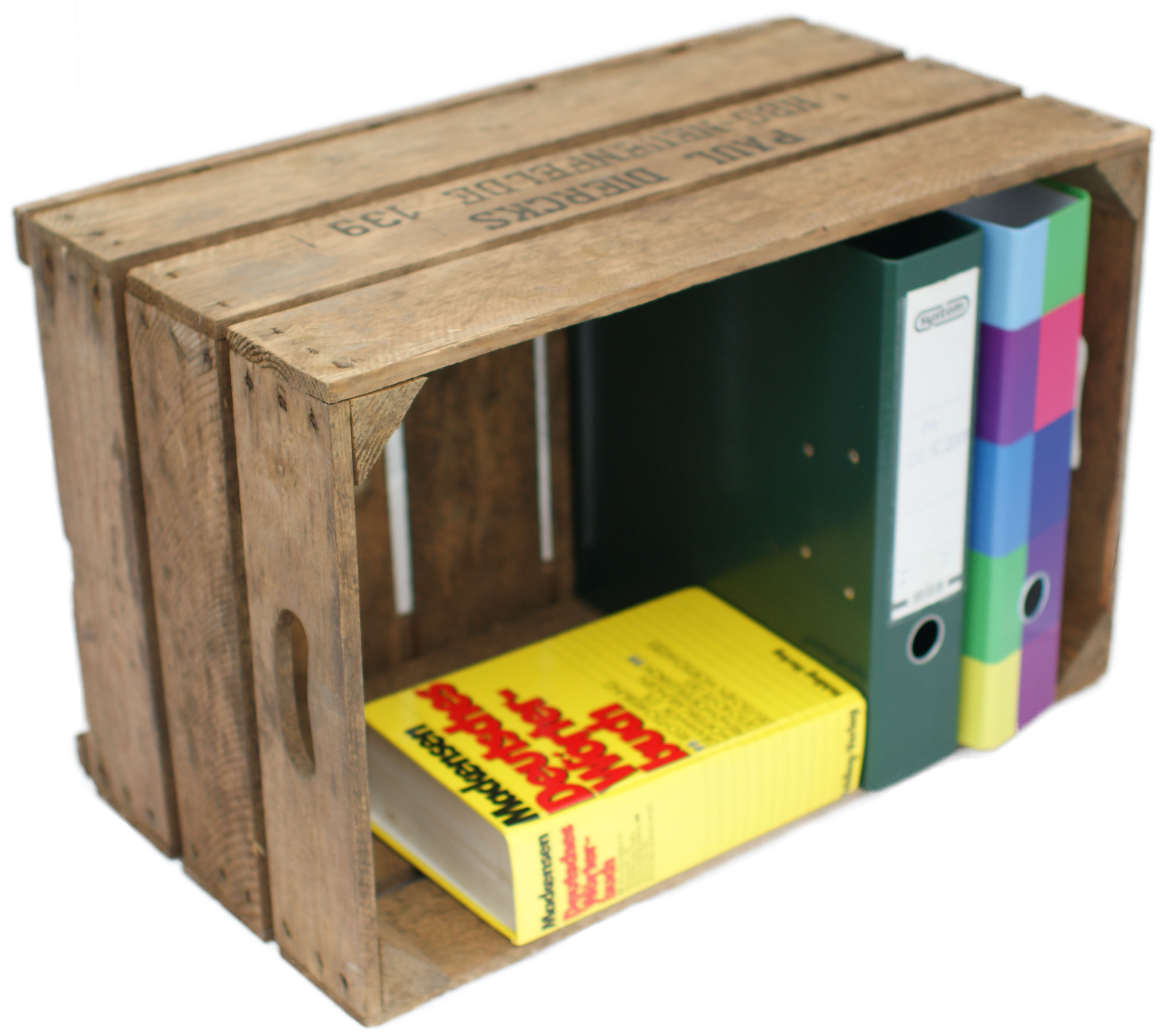 Obstkisten "Elfriede" über 40 Jahre alt