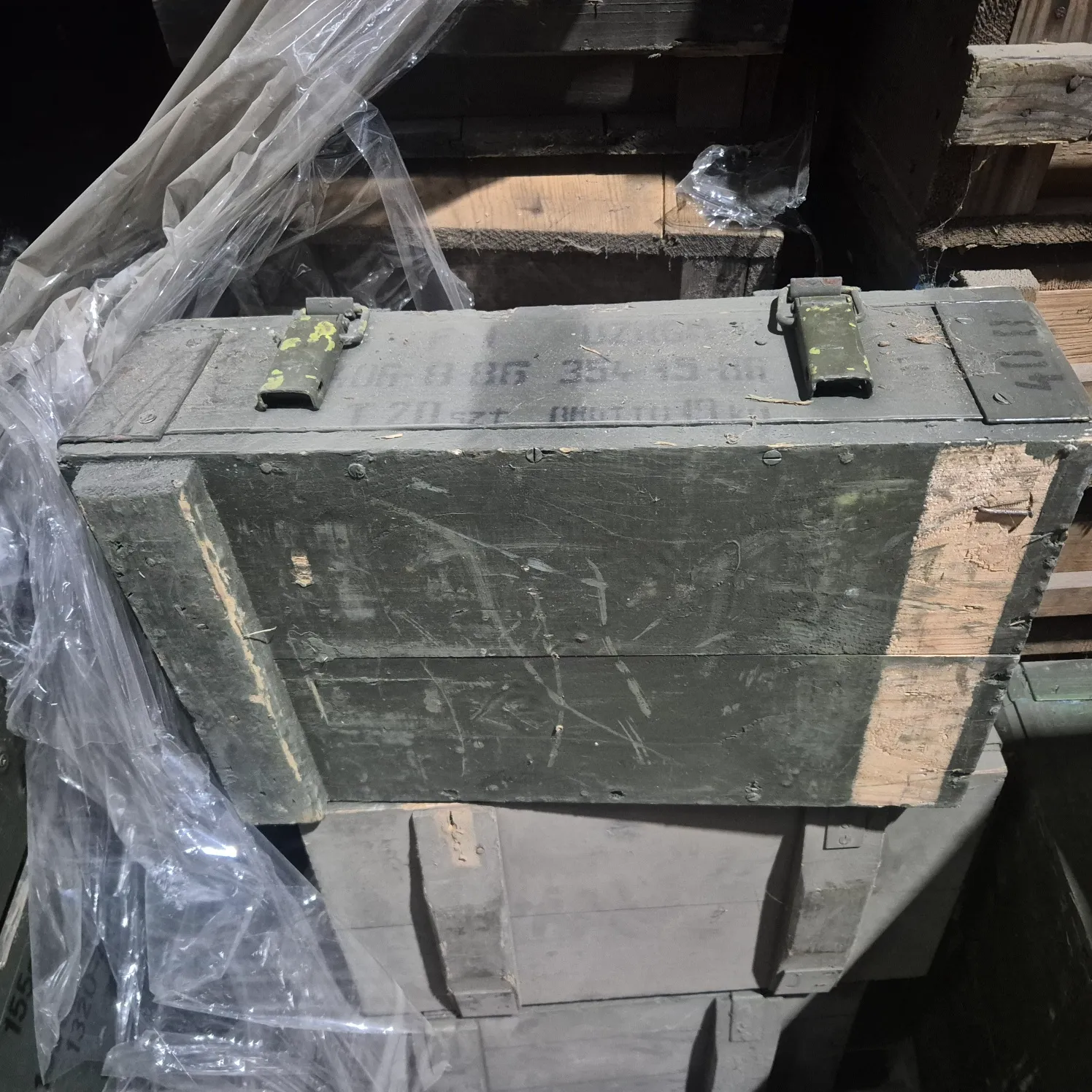 Munitionskiste F-1 B WARE Aufbewahrungskiste Militärkiste Munitionsbox Holzbox Munitionskiste F-1 B WARE Aufbewahrungskiste Militärkiste Munitionsbox Holzbox