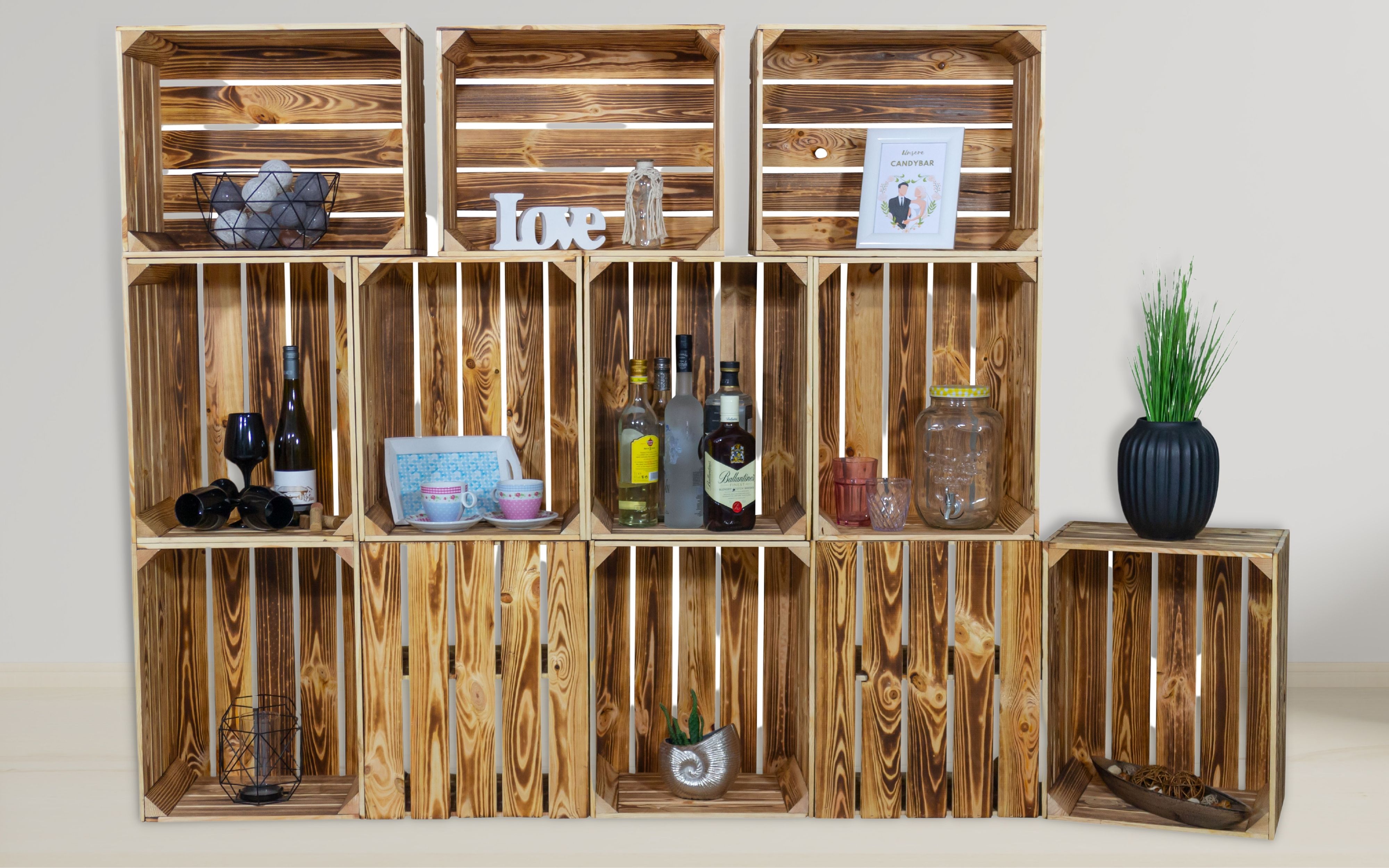 Großes Regal "Mammut" als Raumtrenner oder Deko-/Bücherregal Großes Regal "Mammut" als Raumtrenner oder Deko-/Bücherregal