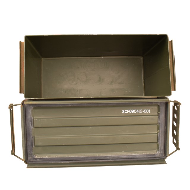 grosse Munitionskiste Metall MK-15 Aufbewahrungskiste Militärkiste Munitionsbox