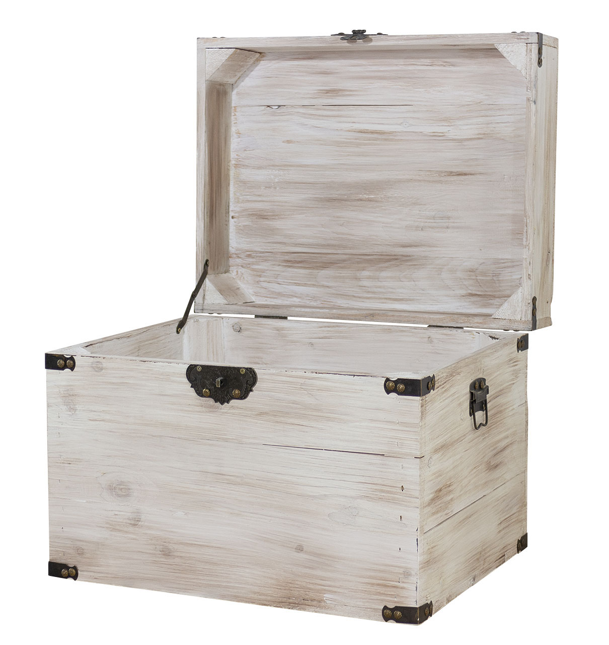 Originelle Holzkiste mit Deckel / optisch sehr dekorativ / Einrichtung im Landhausstil / 45x35x35xcm Originelle Holzkiste mit Deckel / optisch sehr dekorativ / Einrichtung im Landhausstil / 45x35x35xcm