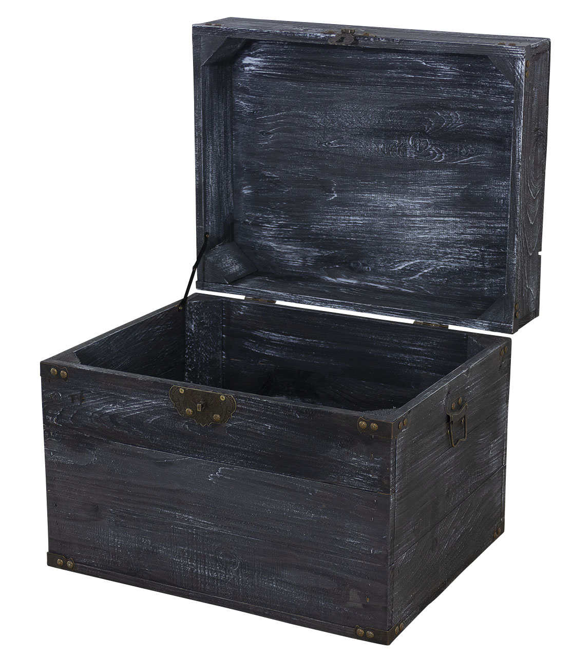 Angesagte Vintage Holztruhe zum Verstauen von Kleinigkeiten / dekorativ mit Deckel 45x35x35xcm Angesagte Vintage Holztruhe zum Verstauen von Kleinigkeiten / dekorativ mit Deckel 45x35x35xcm