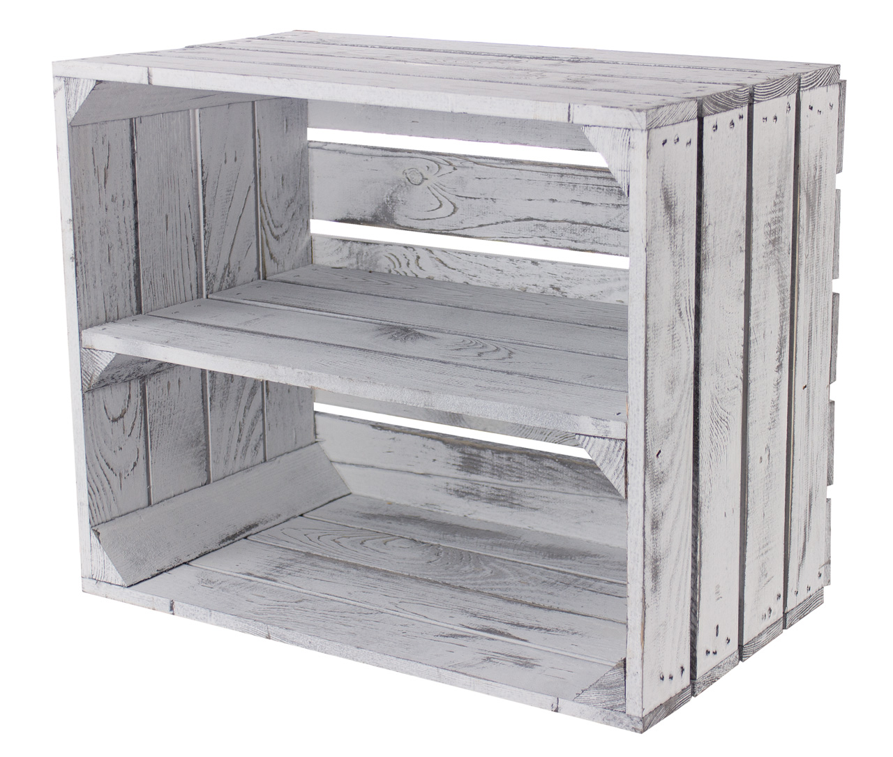 Regalkiste im Vintage Design 50x40x30cm Regalkiste im Vintage Design 50x40x30cm