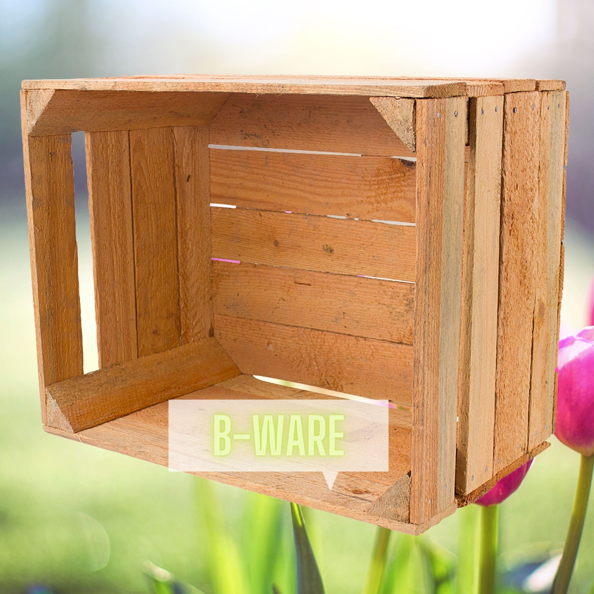 B-Ware I Alte Kiste I Ideal zum dekorieren rund ums Haus 50x40x30cm