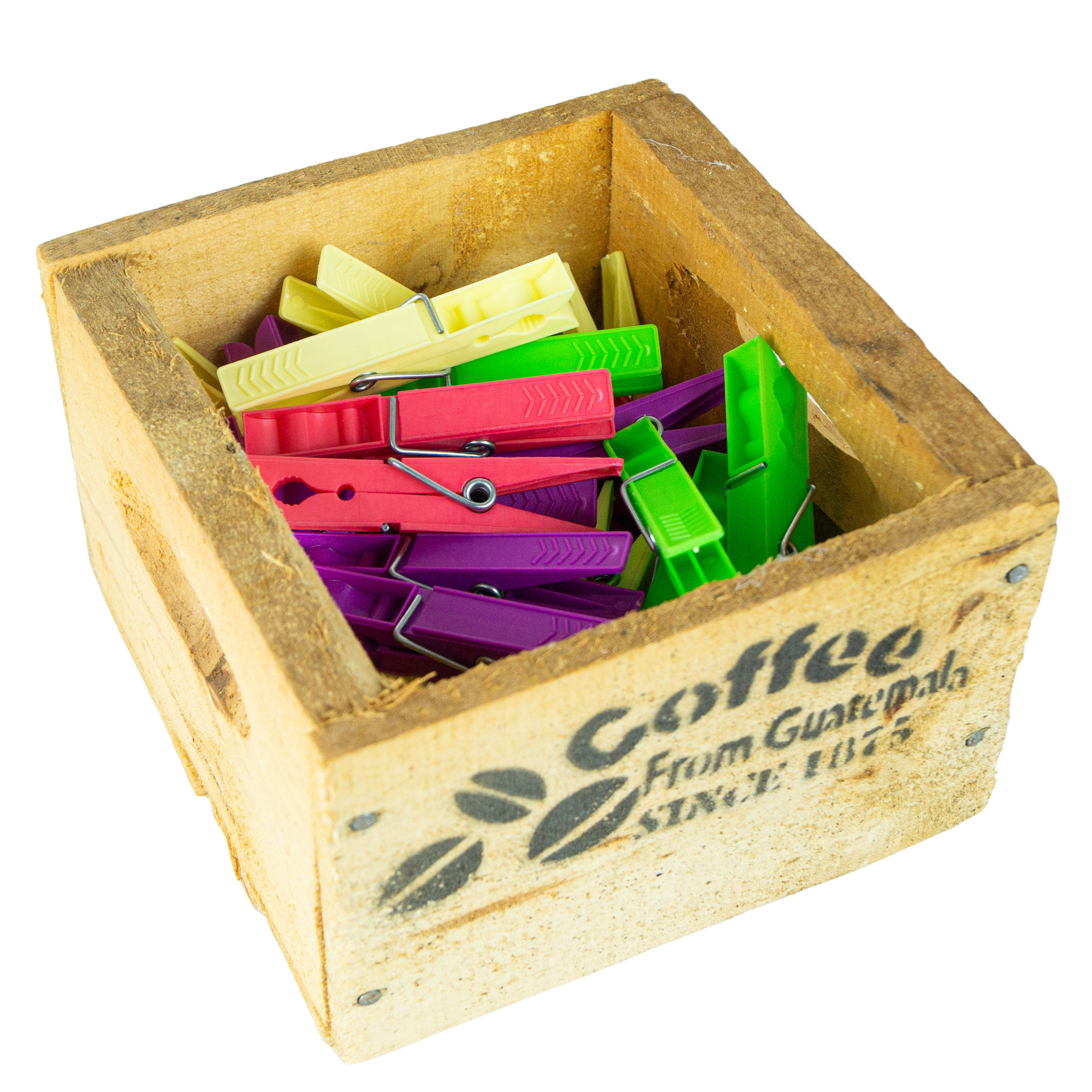 alte Holzkiste Coffee in verschiedenen Grössen Vintage Upcycling DIY alte Holzkiste Coffee XXS Vintage Upcycling DIY 14x14,5x10cm