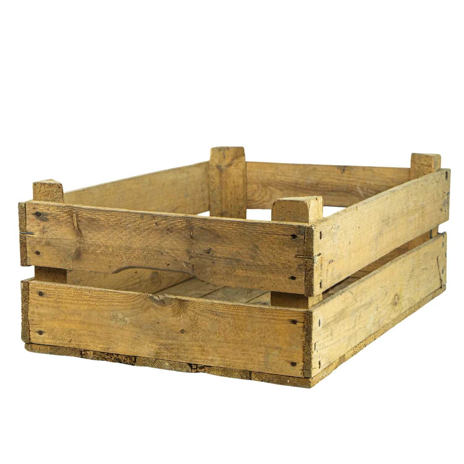 gebrauchte Obstkiste Holzsteige ohne Aufschrift 60x40x22cm
