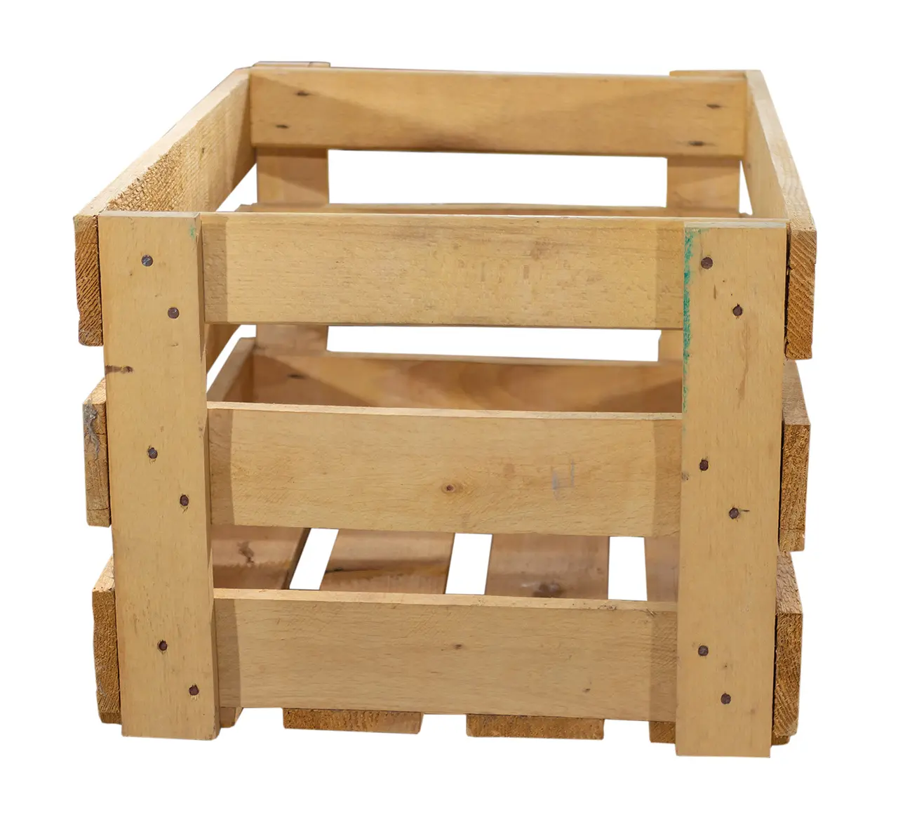 Helle Badische Weinkiste "Wein Wein Wein" 50x35x28 cm