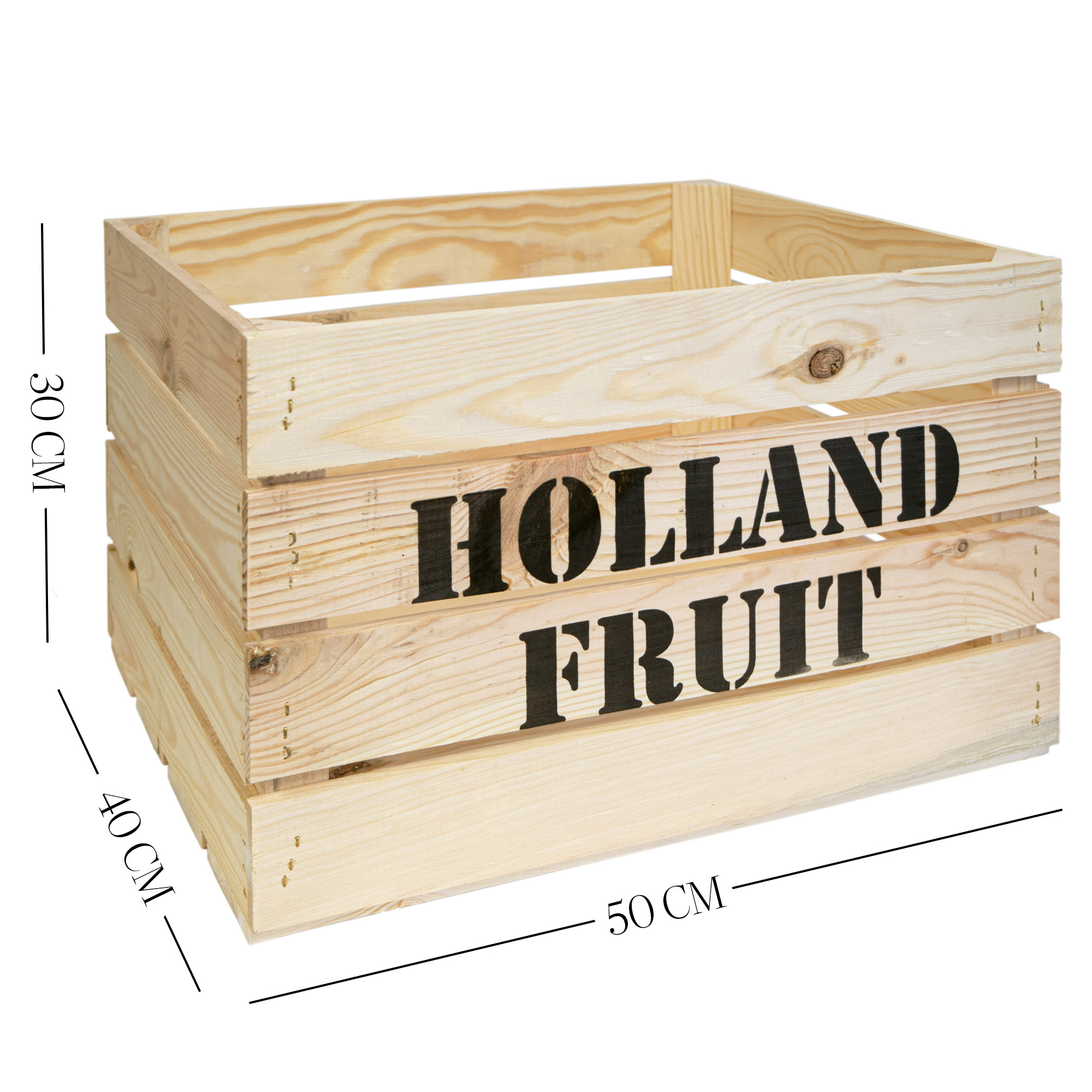 Obstkiste HOLLAND FRUIT Holland Fruit Natur Neu