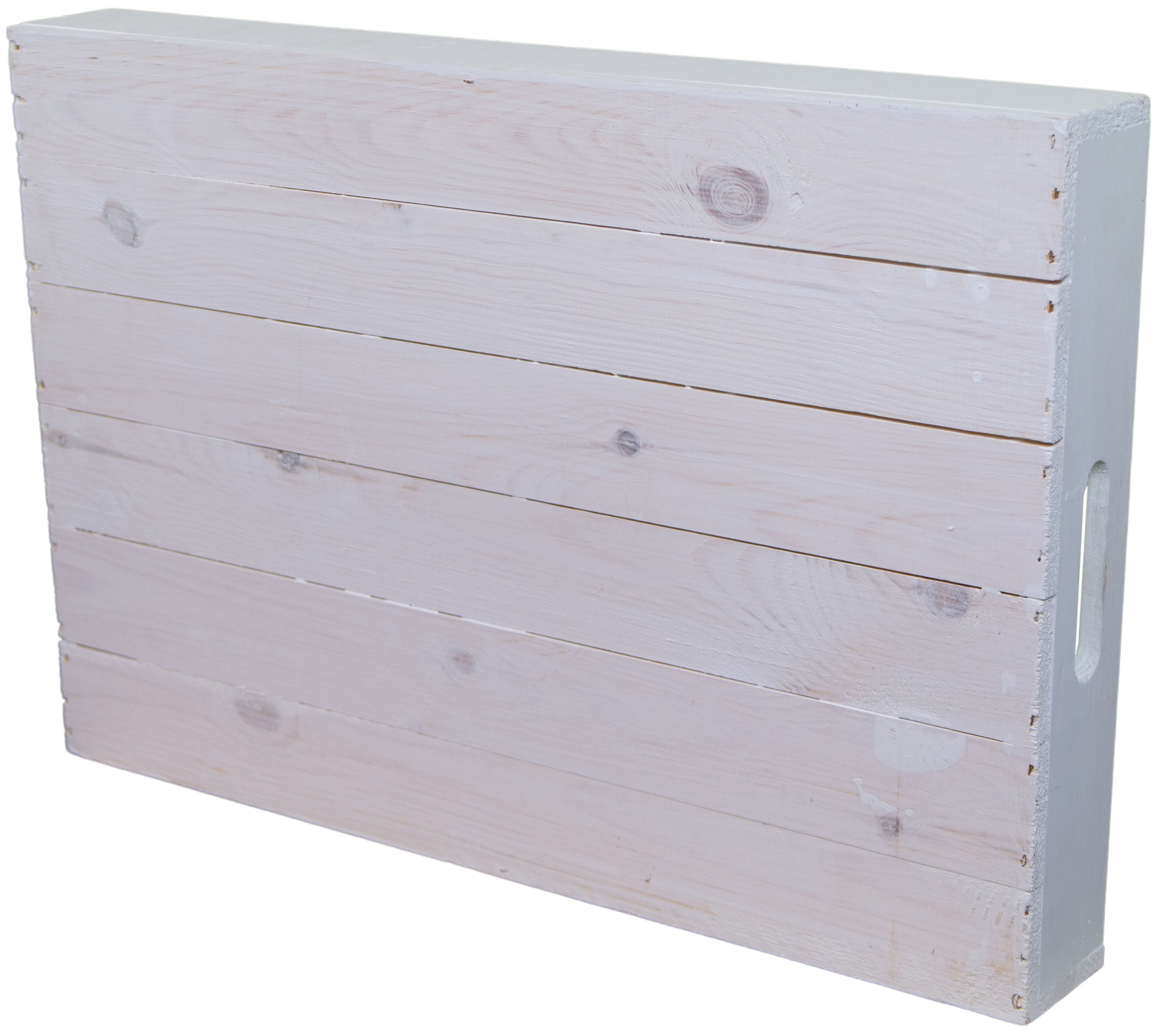 Serviertablett in weiß 60x40x8cm Holztablett Frühstückstablet Bartablett Serviertablett in weiß 60x40x8cm Holztablett Frühstückstablet Bartablett