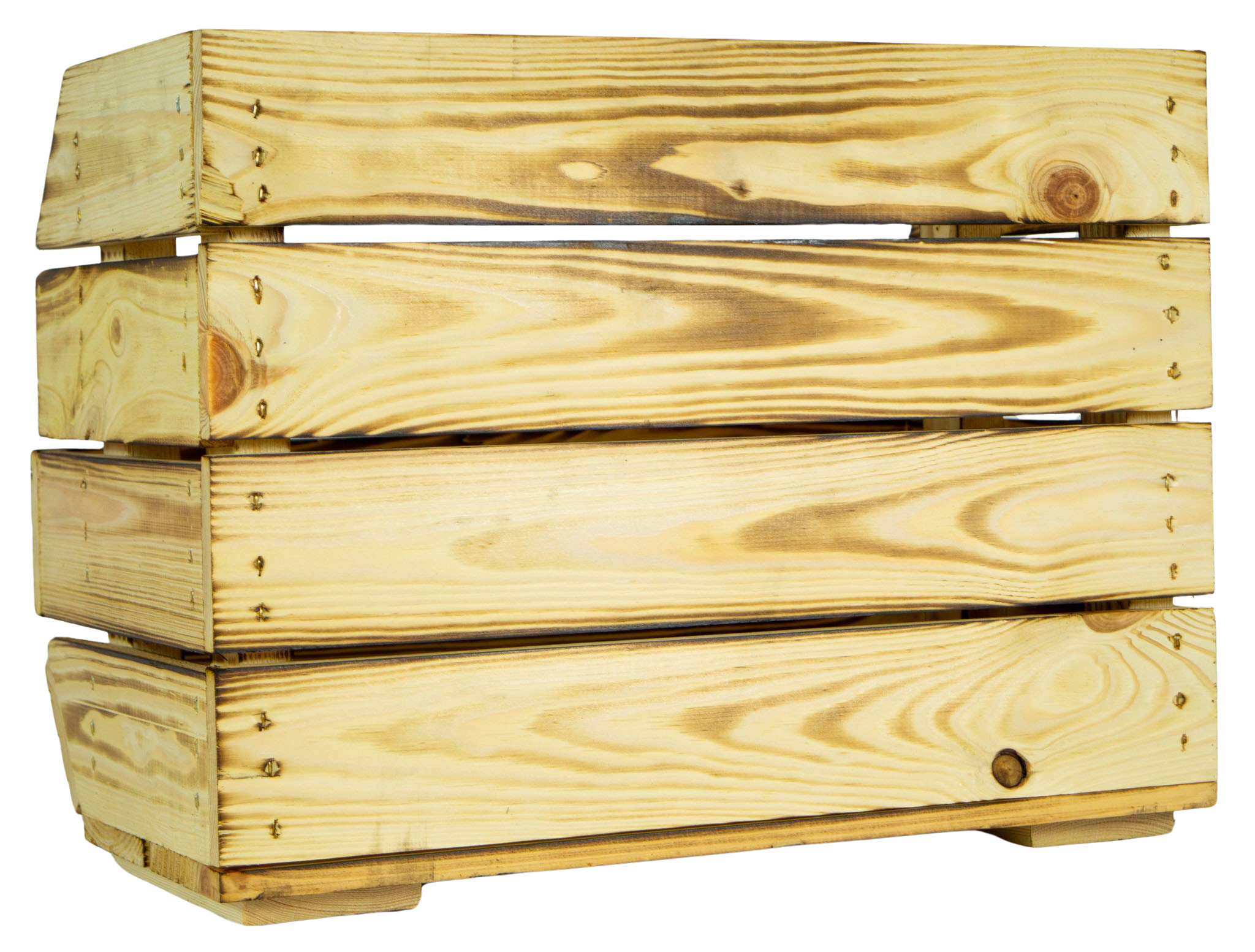 Schmales Küchenregal 40x22x29 cm in geflammt Schmales Küchenregal 40x22x29 cm in geflammt