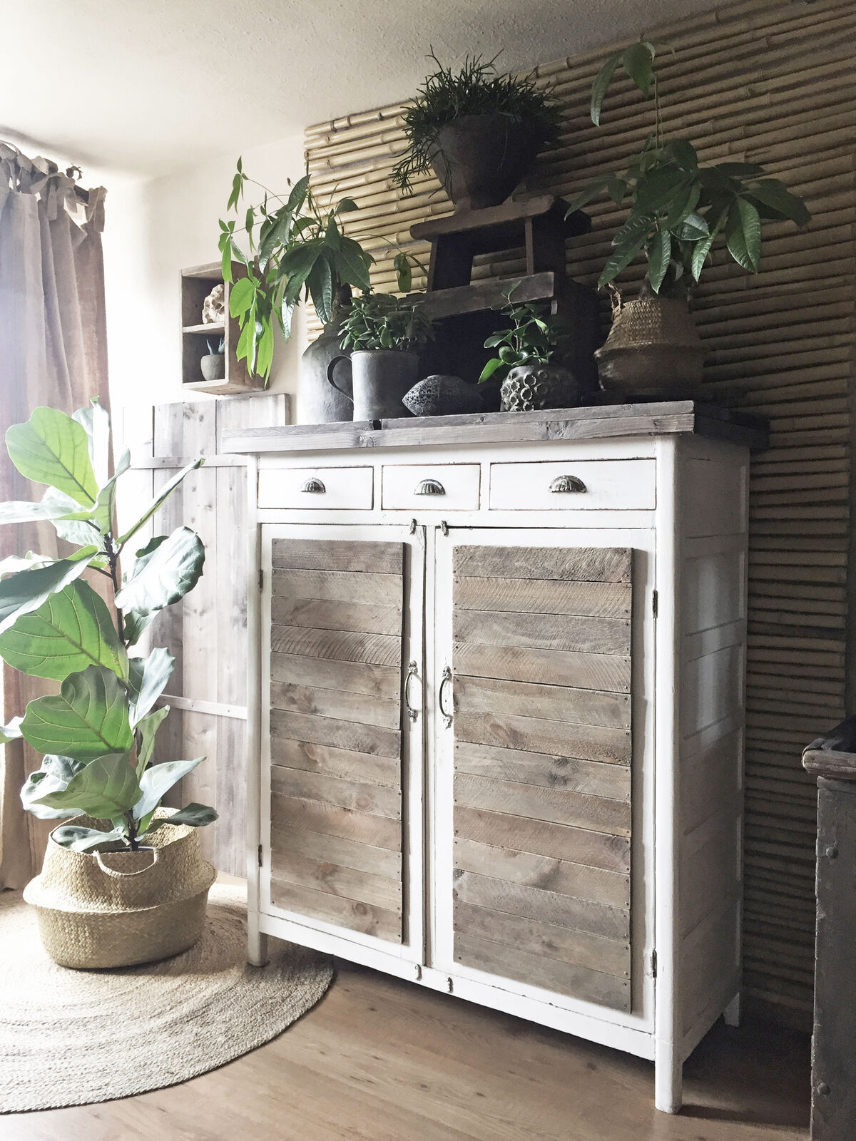 20 Holzbretter von alten Obstkisten 48 x 11 cm