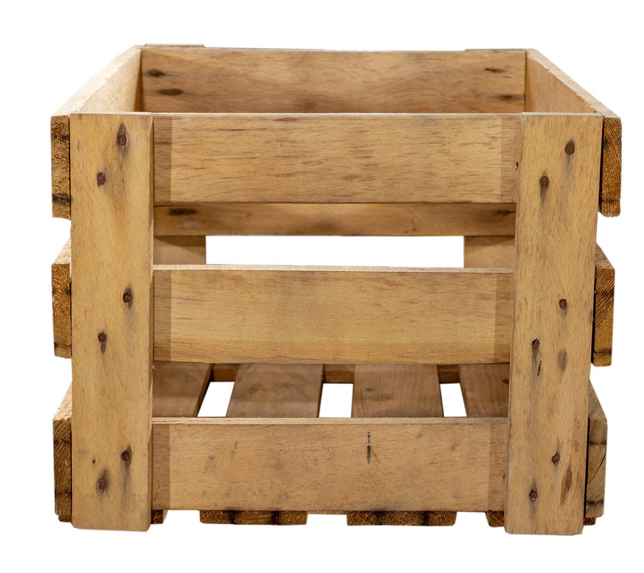 Badische Weinkiste "Wein Wein Wein" 50x35x28 cm alte Weinkiste WEIN WEIN WEIN 2te Wahl