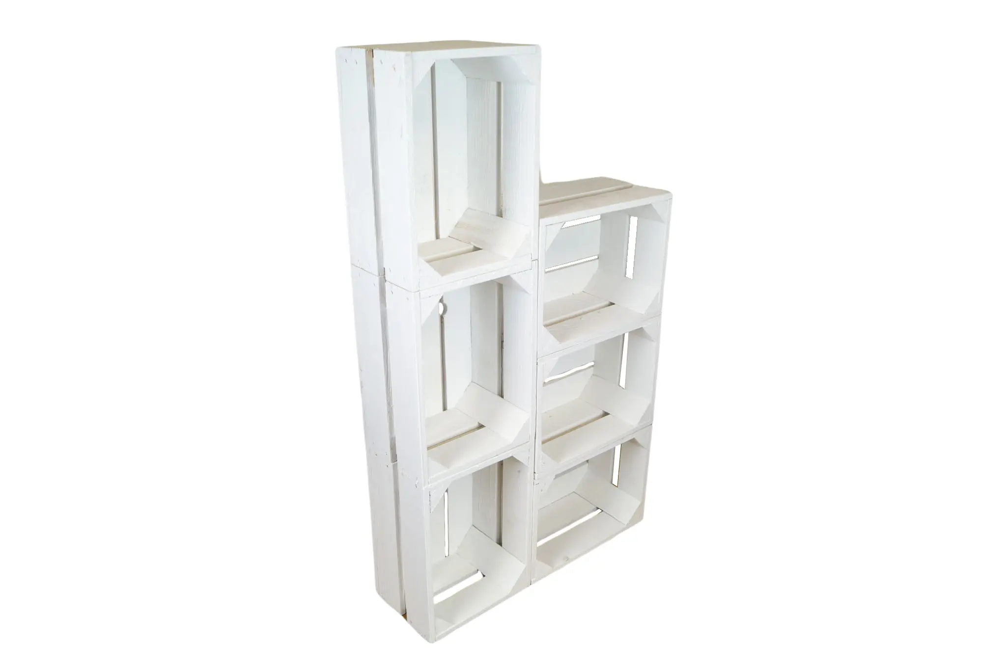 Kleine Holzkiste "Frieda" weiß