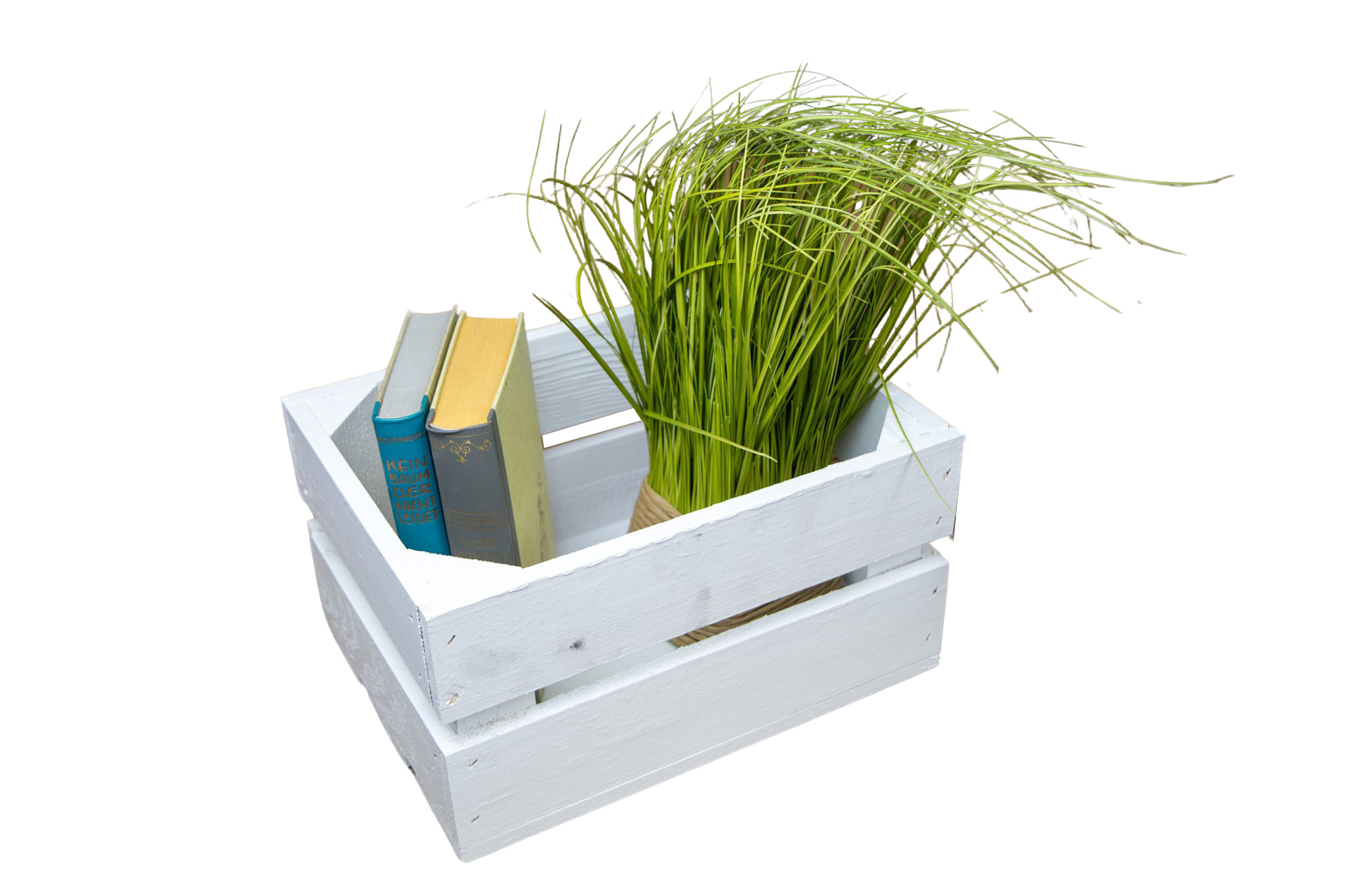 Kleine Holzkiste "Frieda" weiß