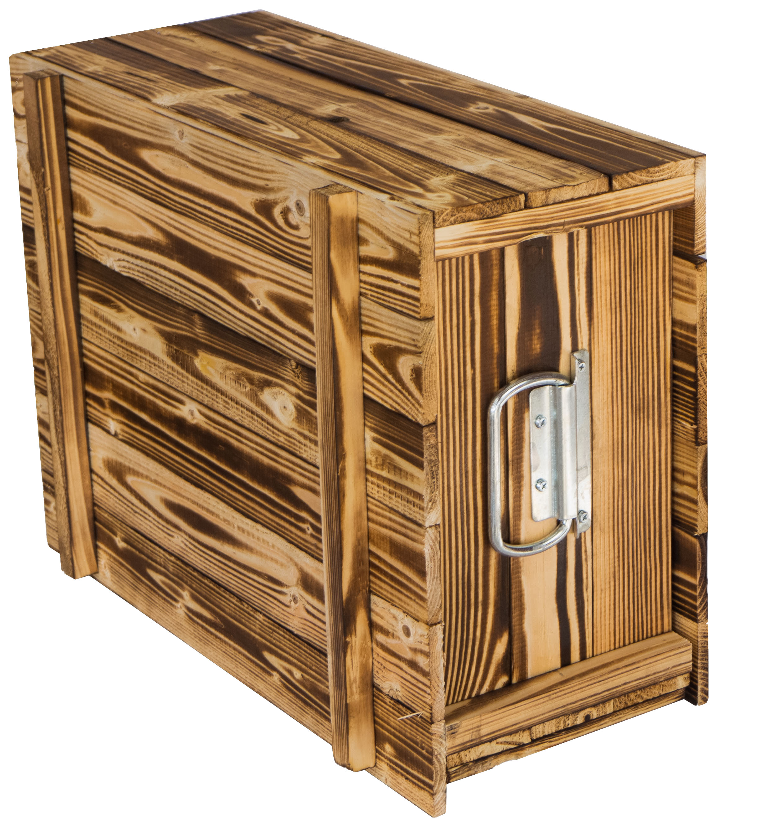 Holztruhe Hugo in geflammt mit Deckel 50 x 36 x 26cm Holztruhe Hugo in geflammt mit Deckel 50 x 36 x 26cm