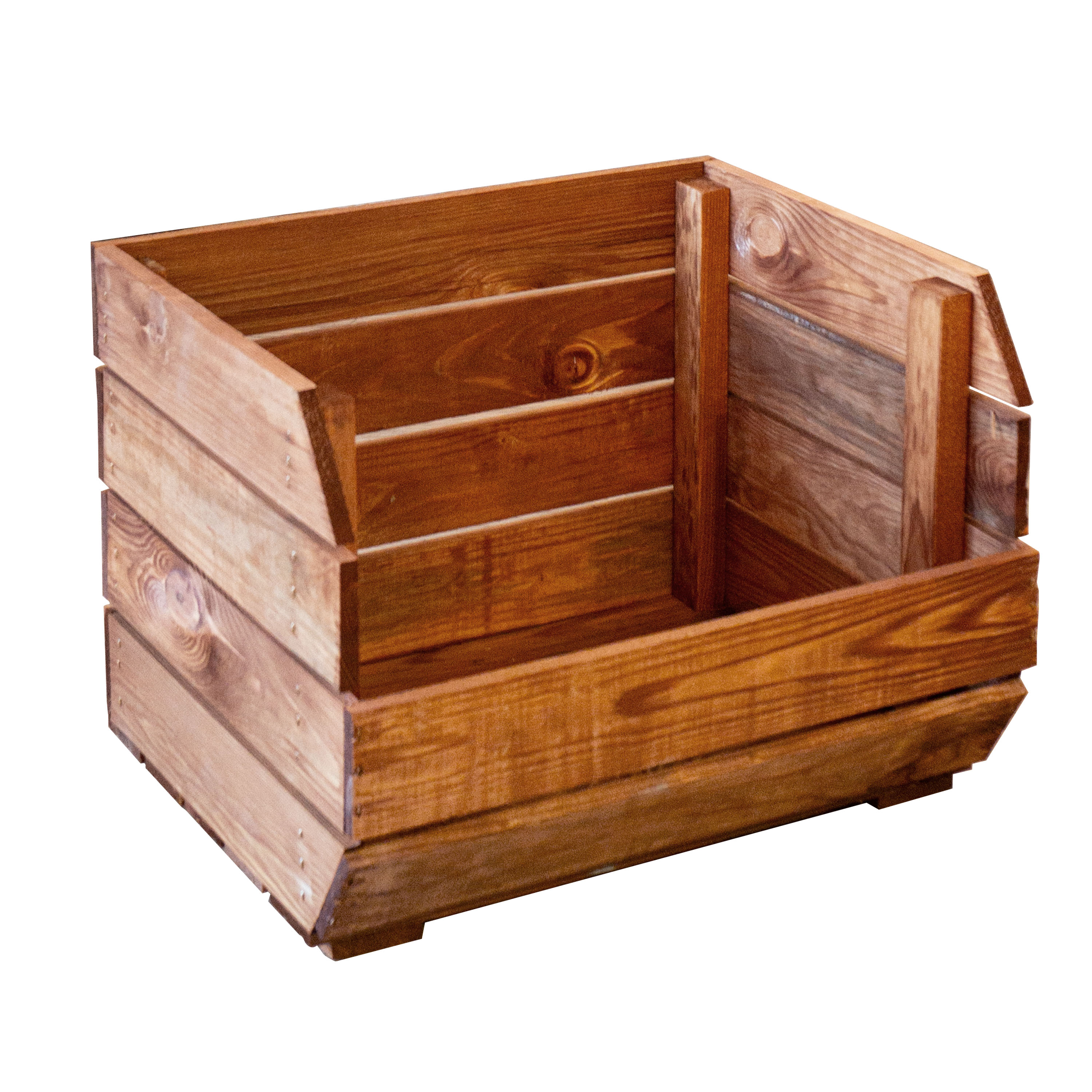 3er Set Regalkiste Olaf Ocker 40x33x30 cm