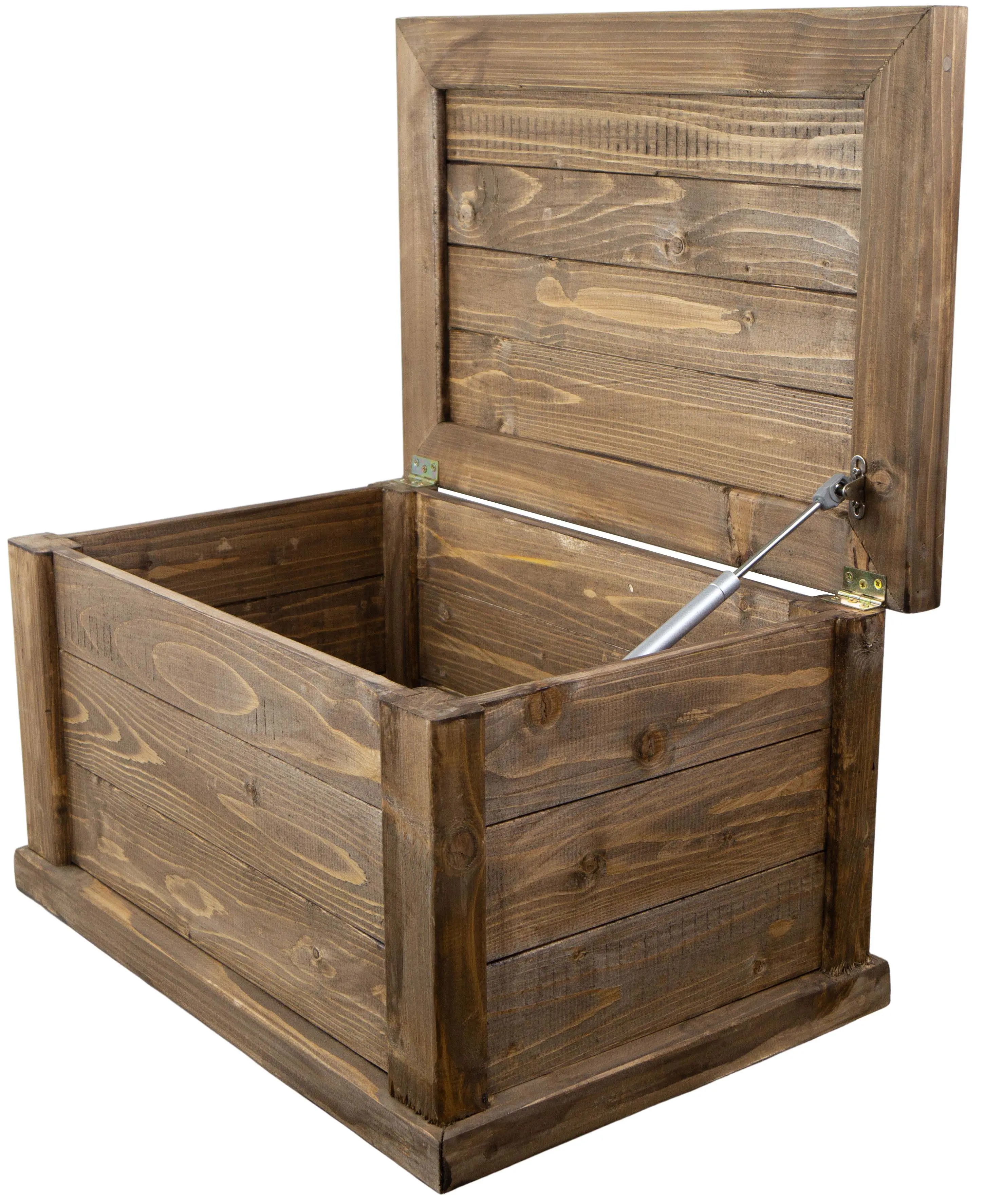 massive Holztruhe UK braun mit Zylinder 60x40x34cm massive Holztruhe UK braun mit Zylinder 60x40x34cm