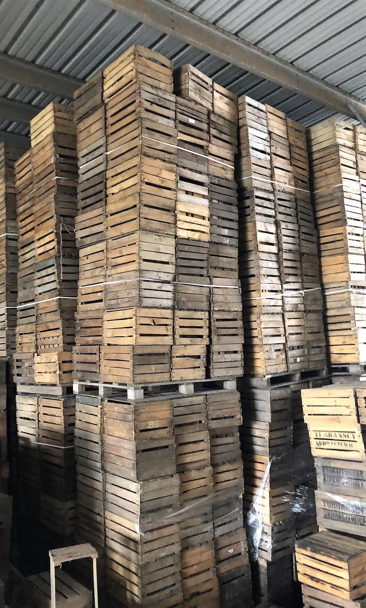 B-Ware - Helle Kiste ohne Aufdruck 50x40x30cm