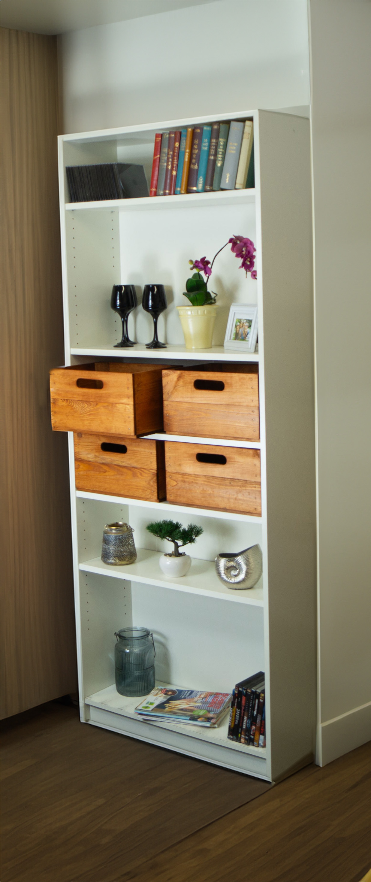 Kleine Einschubkiste passend für Billy-Regale in ocker 36x25x20cm Kleine Einschubkiste passend für Billy-Regale in ocker 36x25x20cm