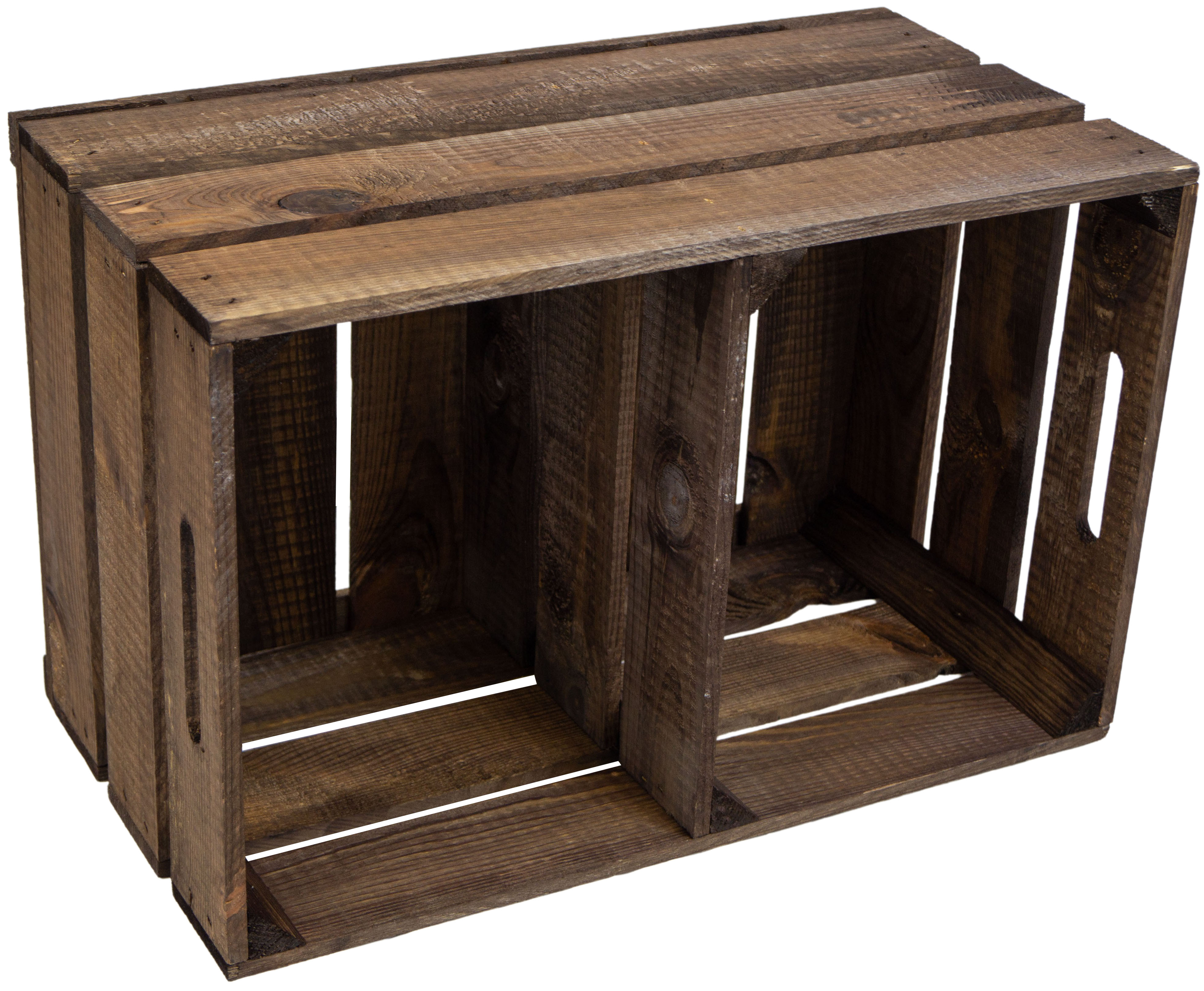 Elfriede dunkelbraun Mittelbrett Quer