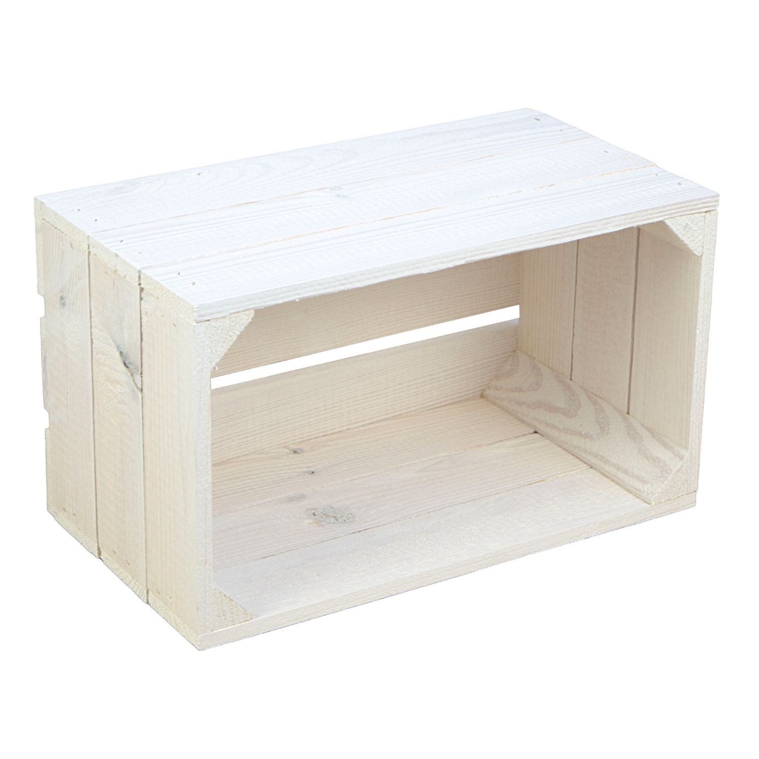 Regalkiste "Hilde" weiß ohne Regalkiste "Hilde" weiß ohne