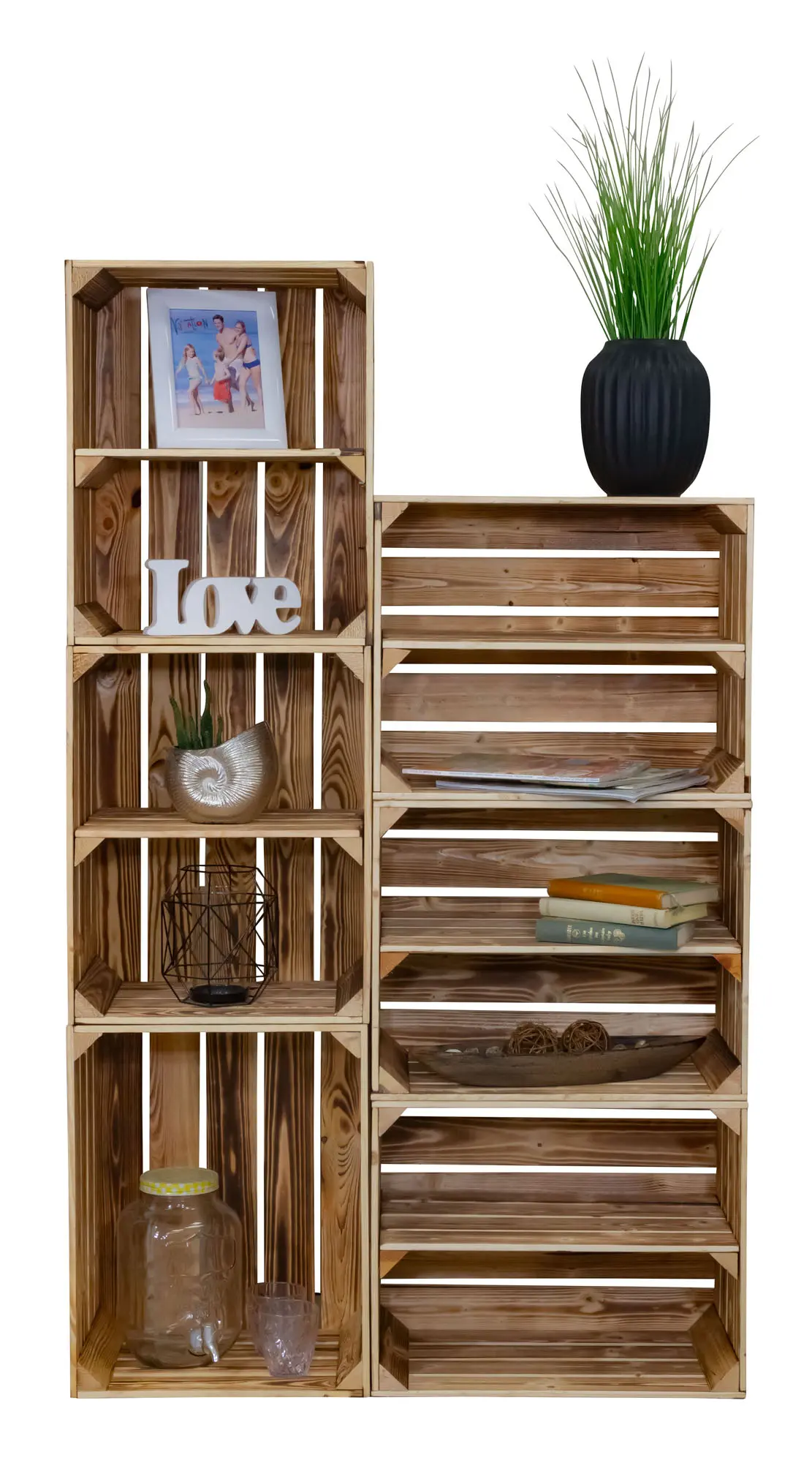 Kombi-Regal "Hamburg" als Aufbewahrungsregal Kombi-Regal "Hamburg" als Aufbewahrungsregal