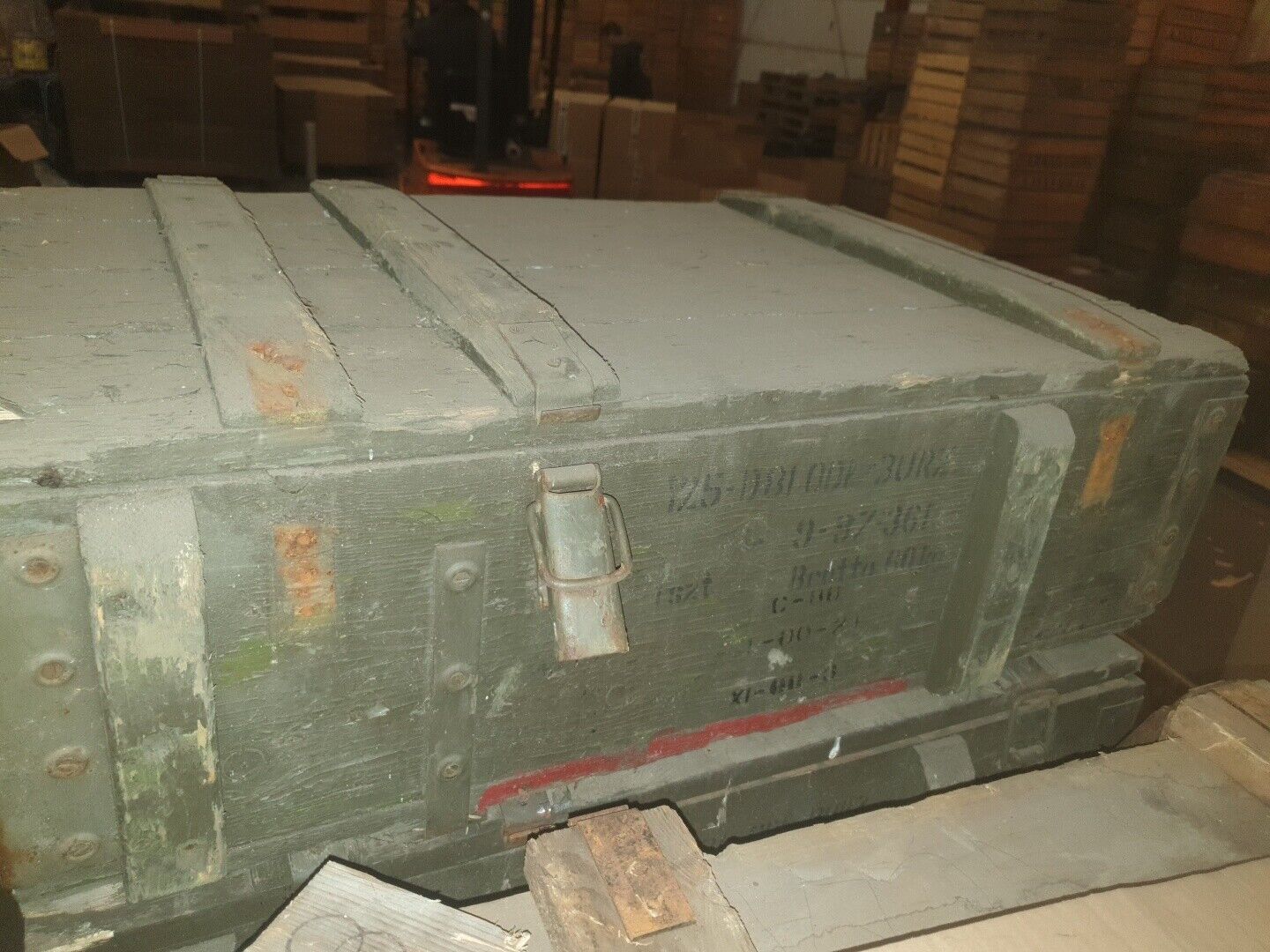 Munitionskiste AD81 !! B WARE !! Aufbewahrungskiste Militärkiste Munitionsbox