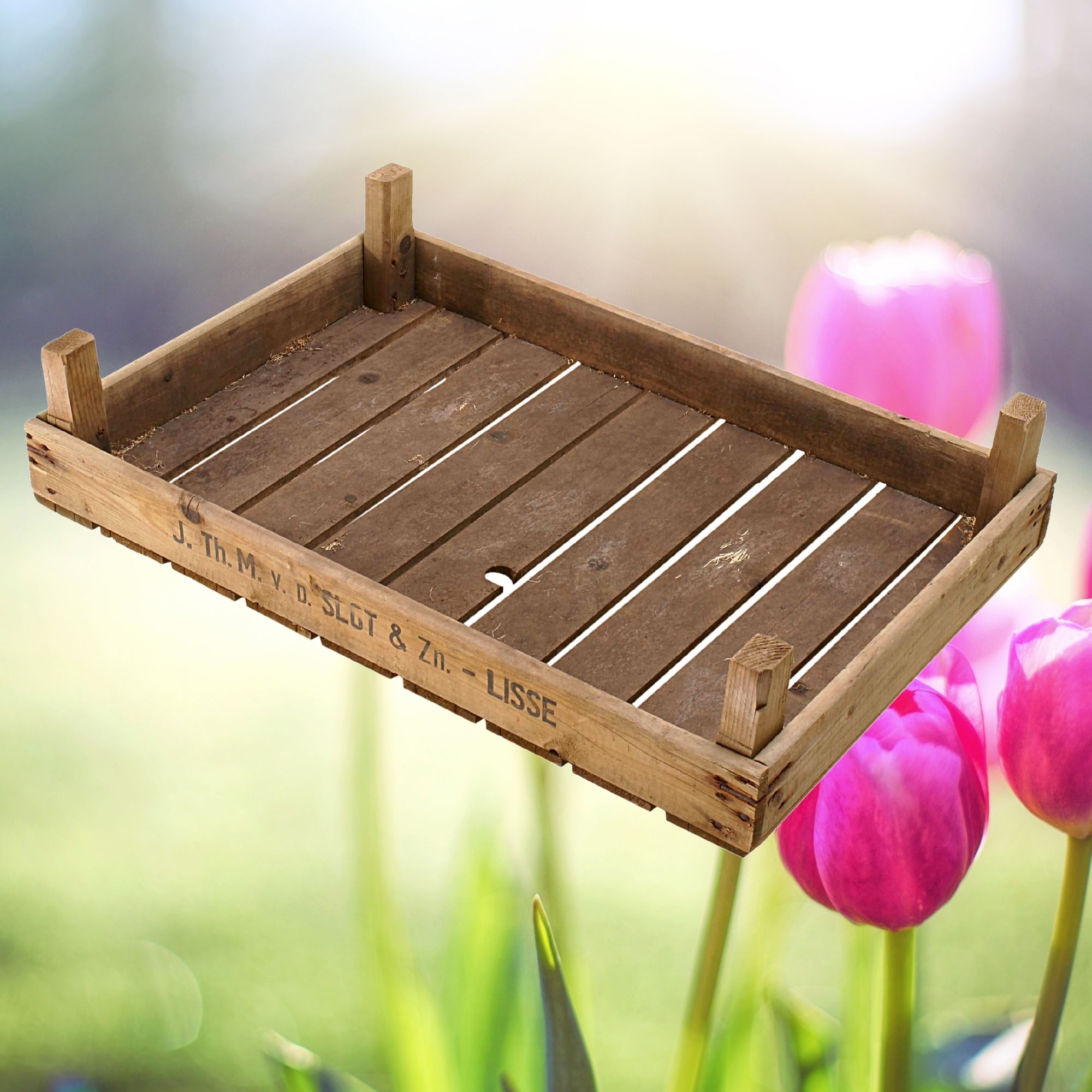 Stabile Holzsteige 80x45x8cm Stabile Holzsteige 80x45x8cm