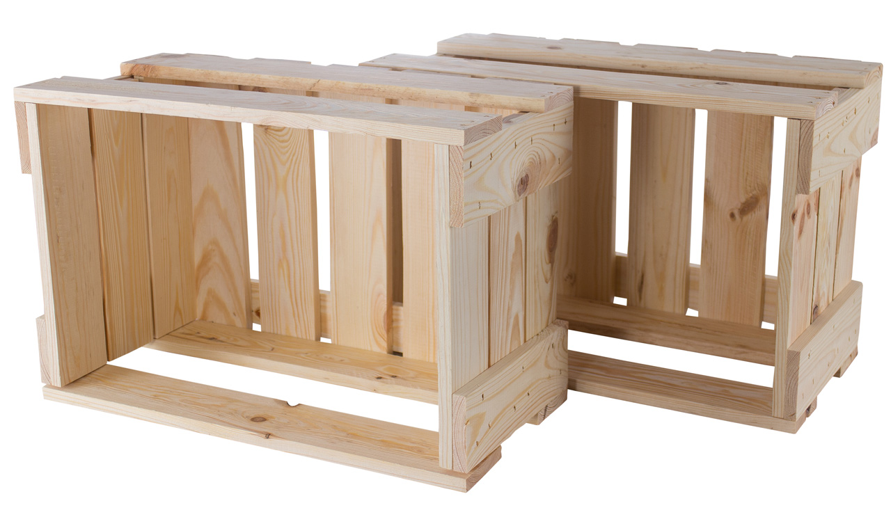 Neue Weinkiste ohne Aufdruck 46x30,5x24cm