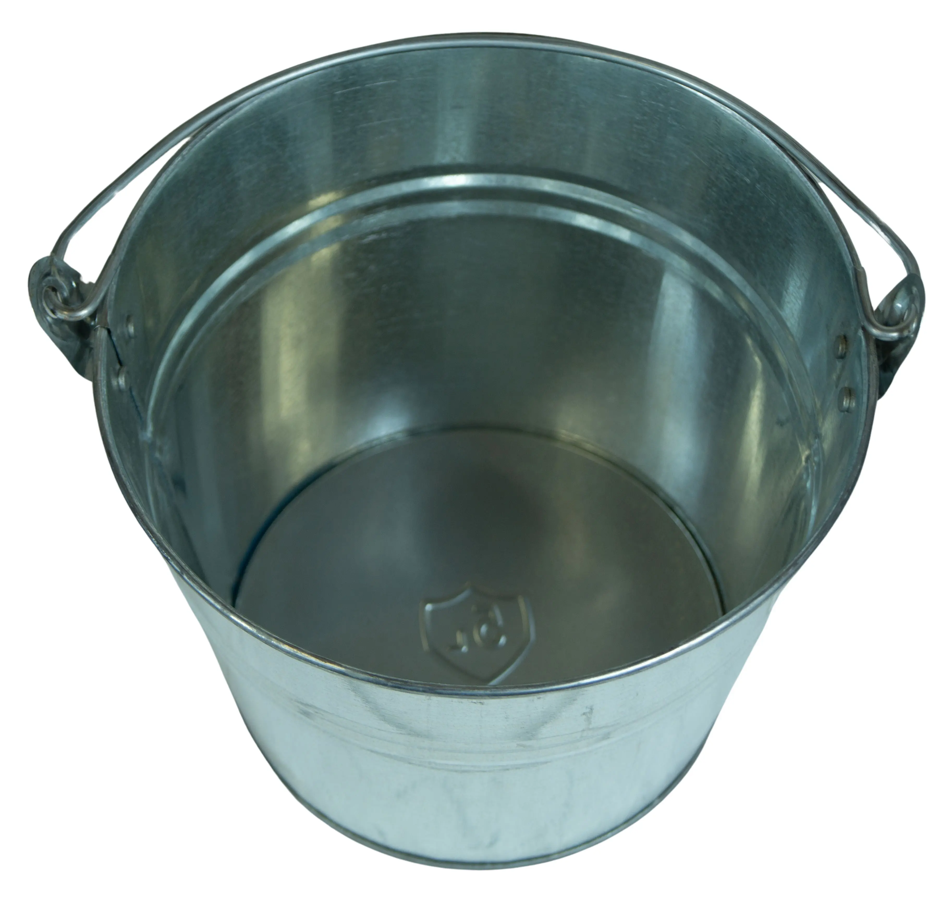 Zinkeimer silbergrau 5L Eimer Zinkeimer silbergrau