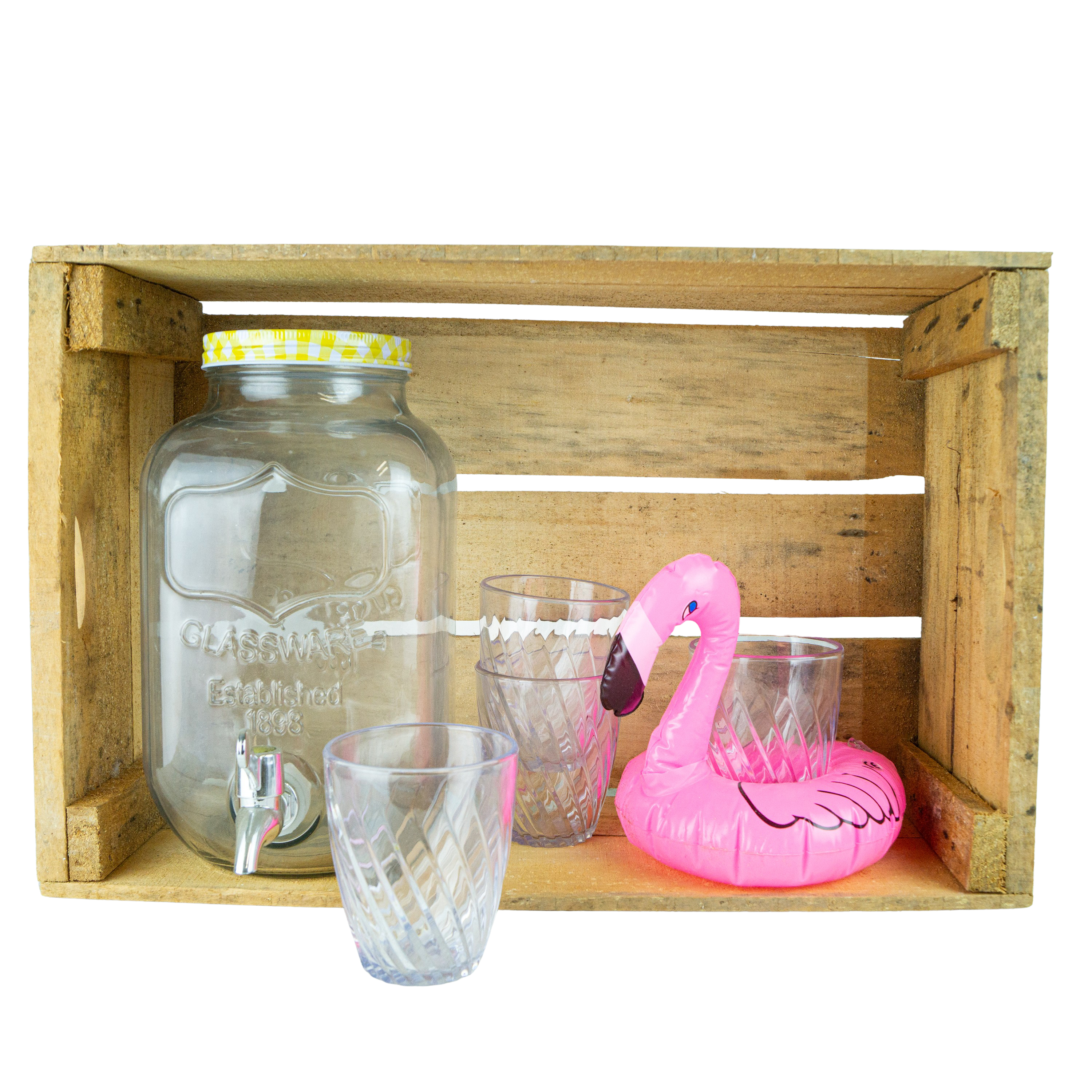 alte Holzkiste Coffee in verschiedenen Grössen Vintage Upcycling DIY alte Holzkiste Coffee XL Vintage Upcycling DIY 49x30x17cm