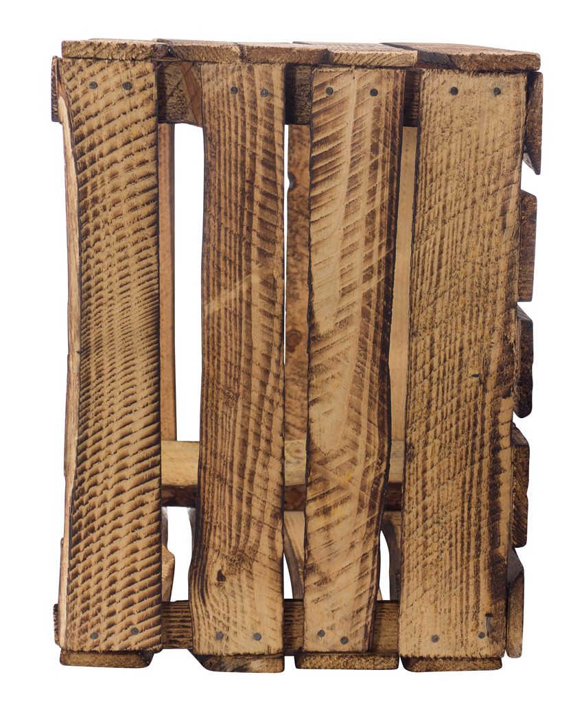 APFELKISTE *FLAMME* 50x40x30cm B-WARE 4er Set - APFELKISTE *FLAMME* 50x40x30cm B-WARE