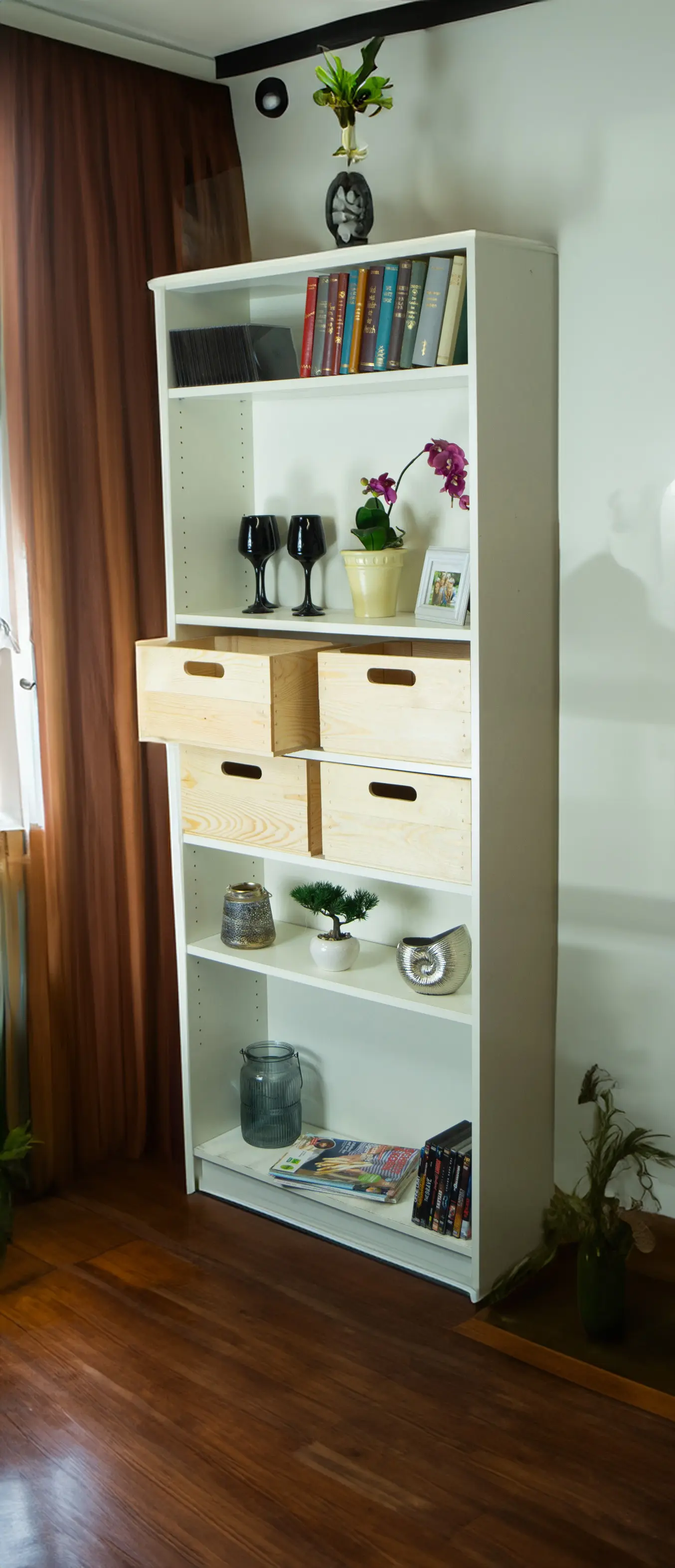 Kleine Einschubkiste passend für Billy-Regale in natur 36x25x20cm Kleine Einschubkiste passend für Billy-Regale in natur 36x25x20cm