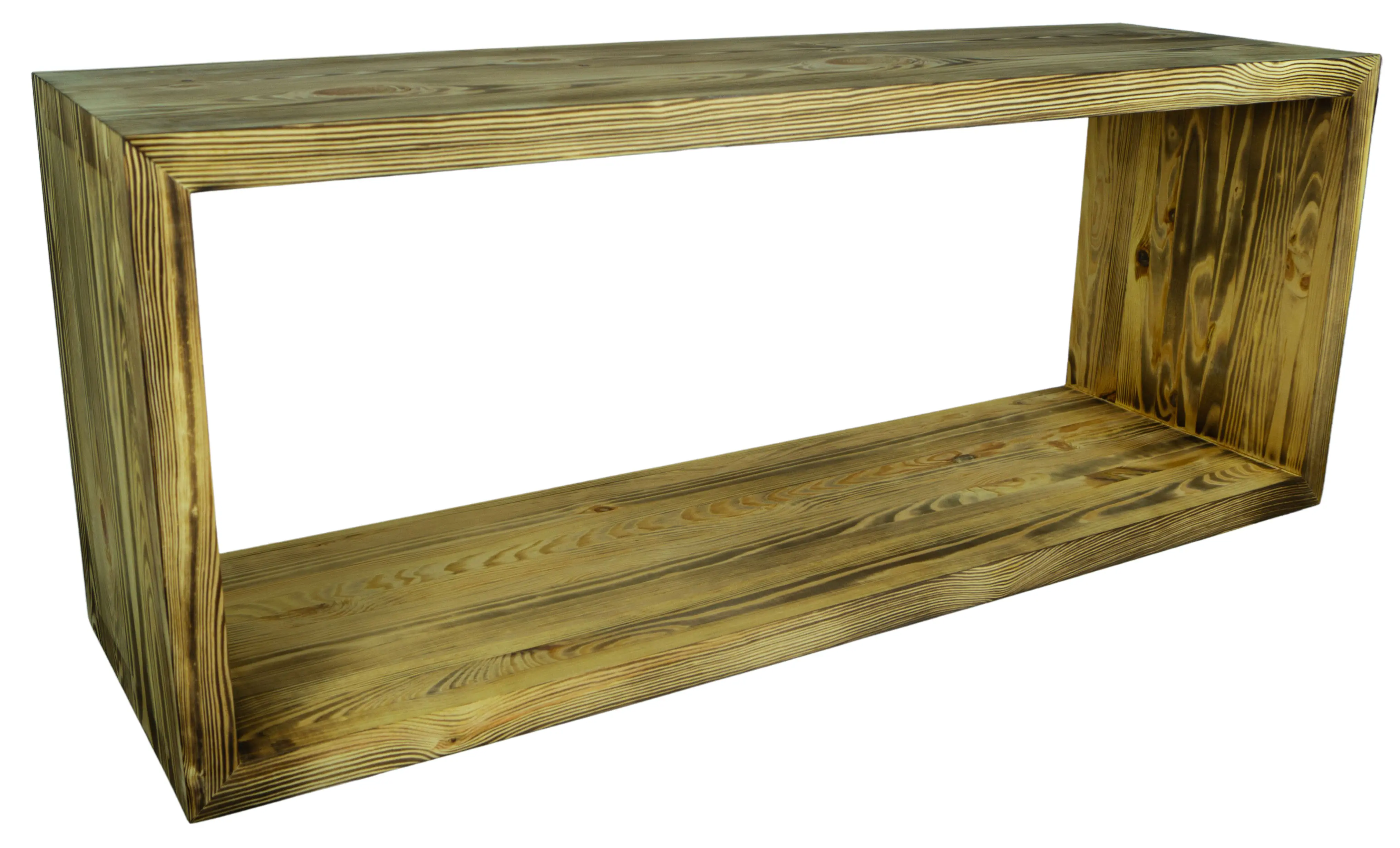 Lowboard in Shabby schwarz 100x40x30cm aus Massivholz Lowboard in Shabby schwarz 100x40x30cm aus Massivholz