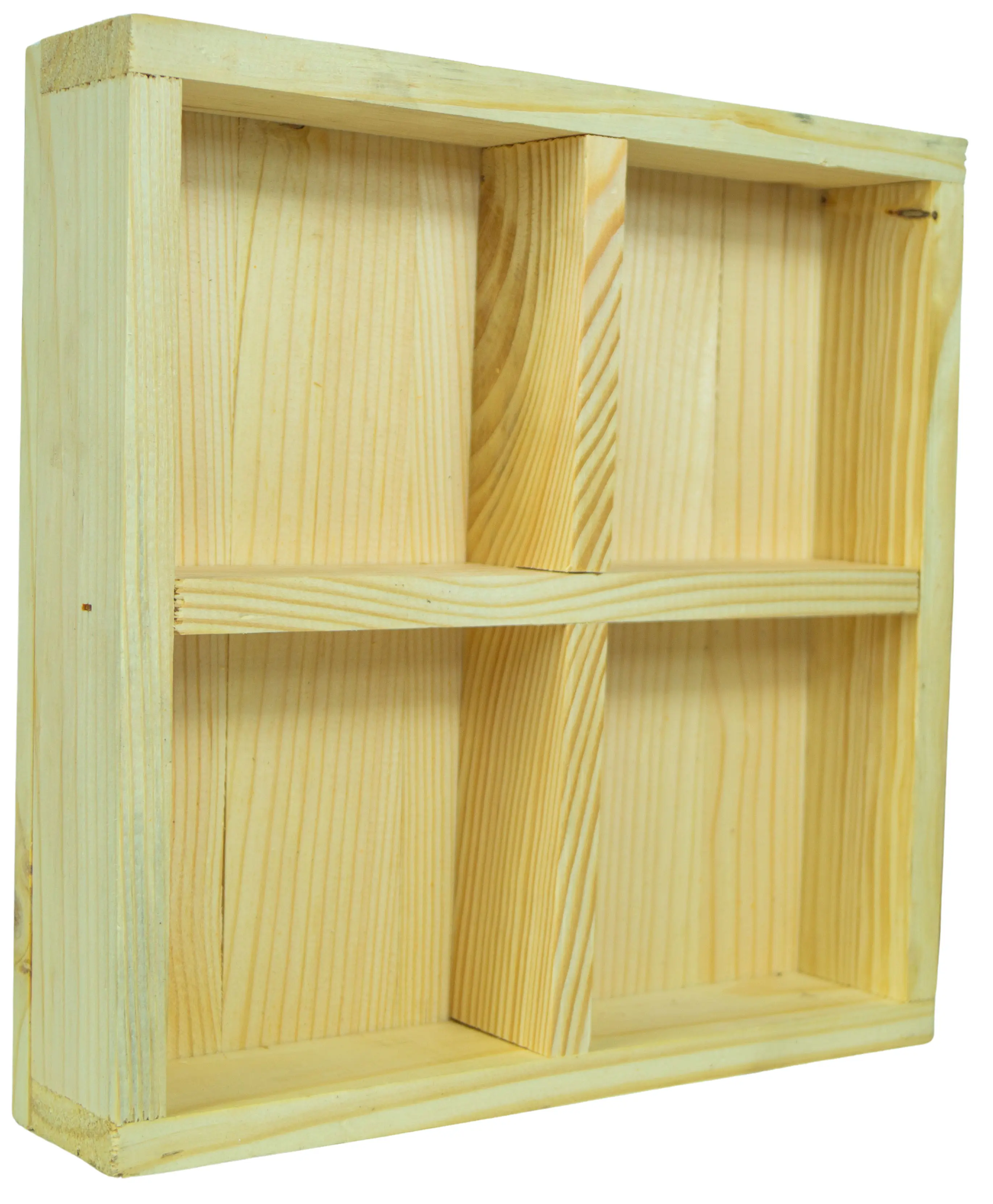 Holzbox Alma mit 4 Fächern Holzbox Alma mit 4 Fächern