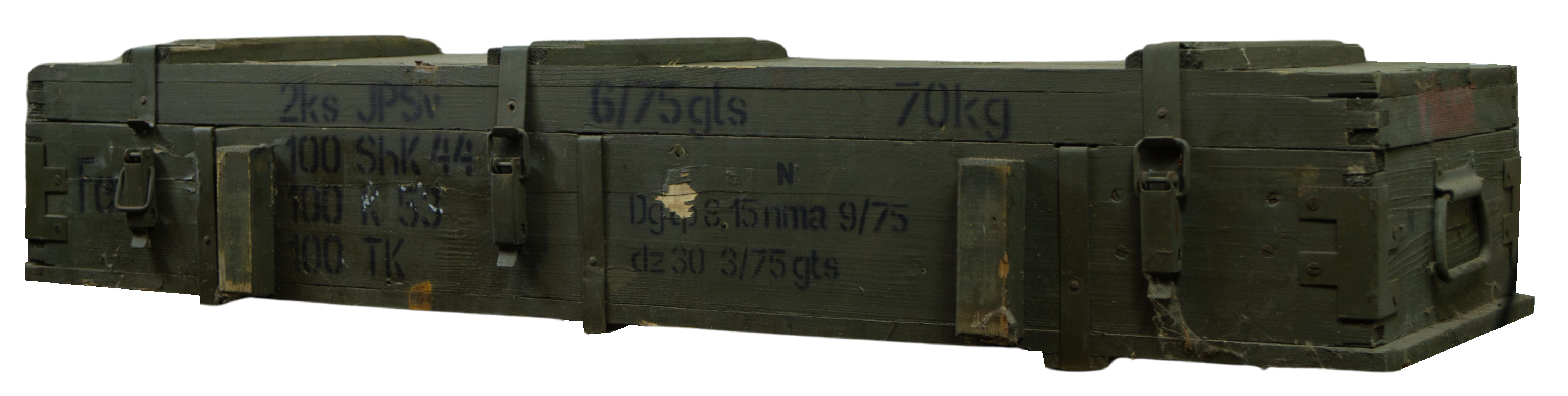 Neue lange Munitionskiste B-WARE 118x38x22cm