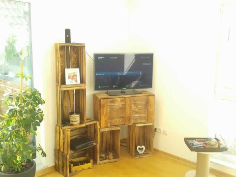 Geflammte Wand Hängebar mit Arbeitsplatte 81x41x31cm Geflammte Wand Hängebar mit Arbeitsplatte 81x41x31cm