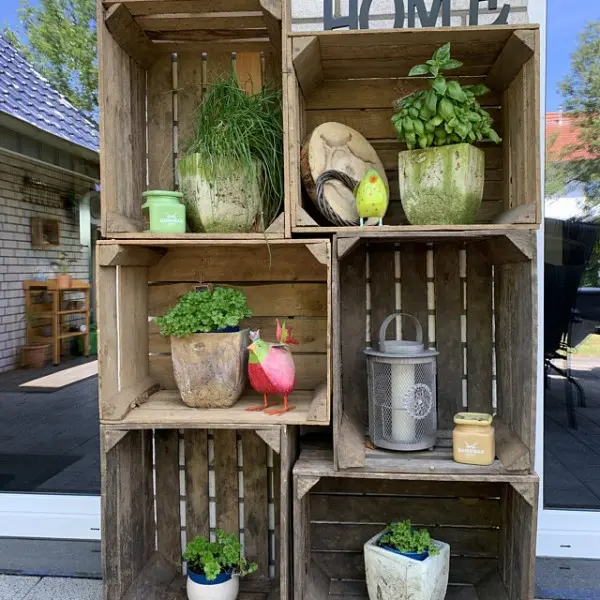 B-Ware - Helle Kiste ohne Aufdruck 50x40x30cm