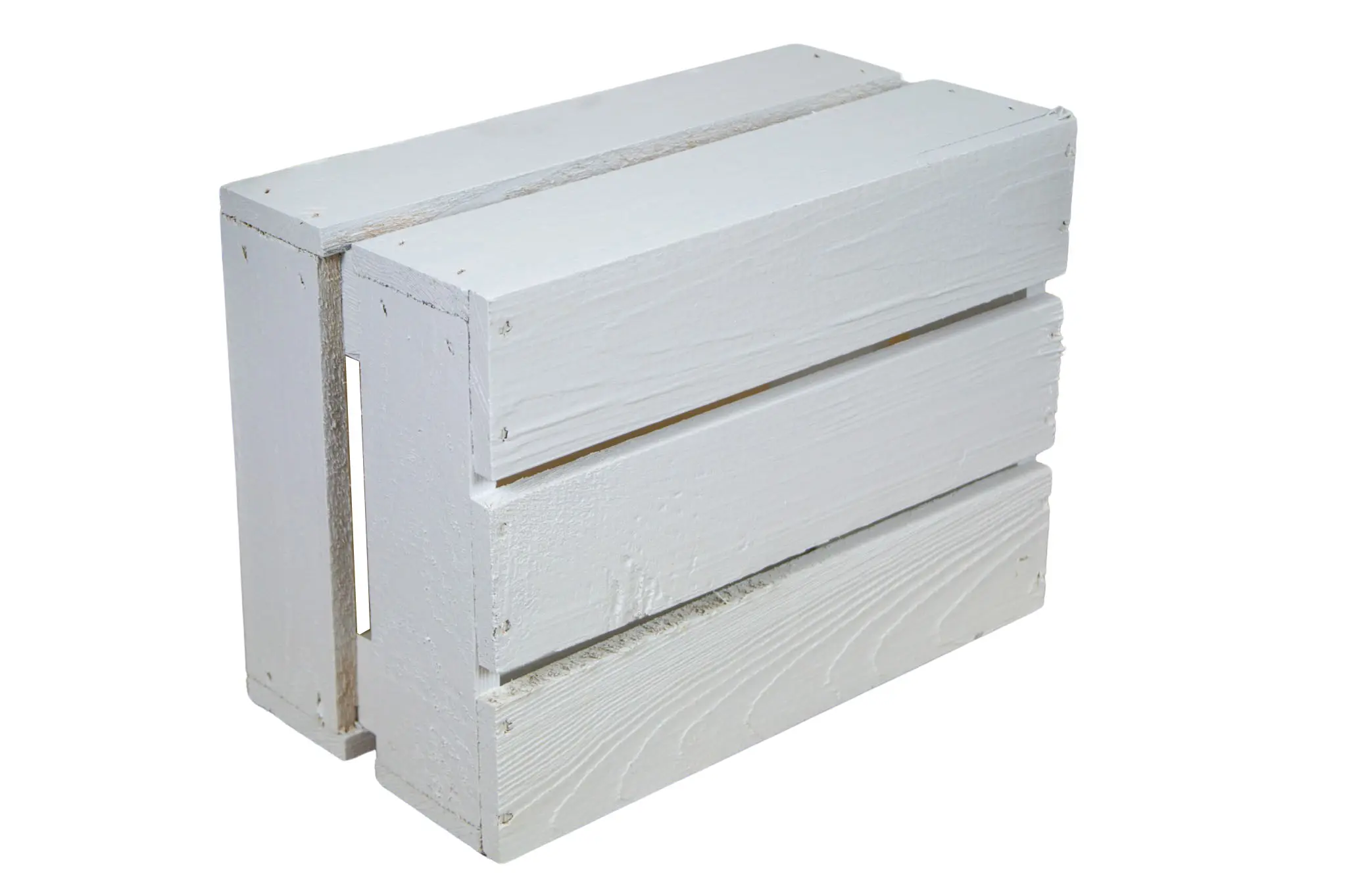 Kleine Holzkiste "Frieda" weiß