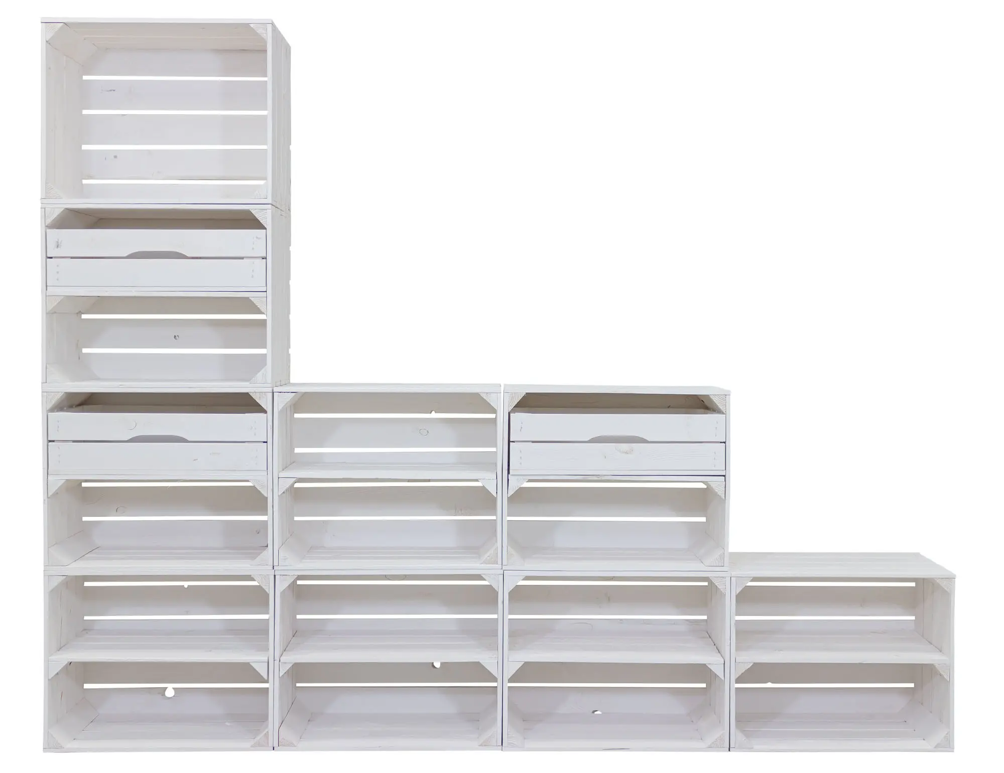 Flurregal "Larissa" mit Schuhregal und Schubladen Flurregal "Larissa" mit Schuhregal und Schubladen