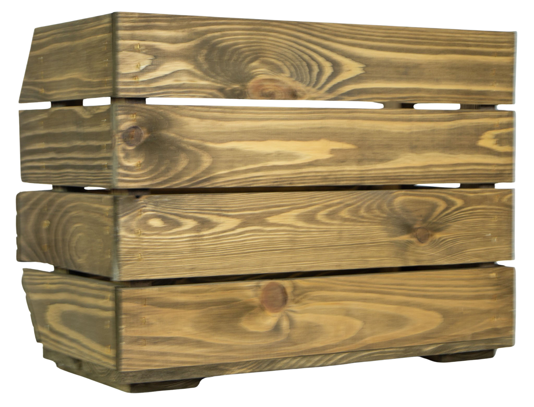 Schmales Küchenregal 40x22x29 cm in palisander