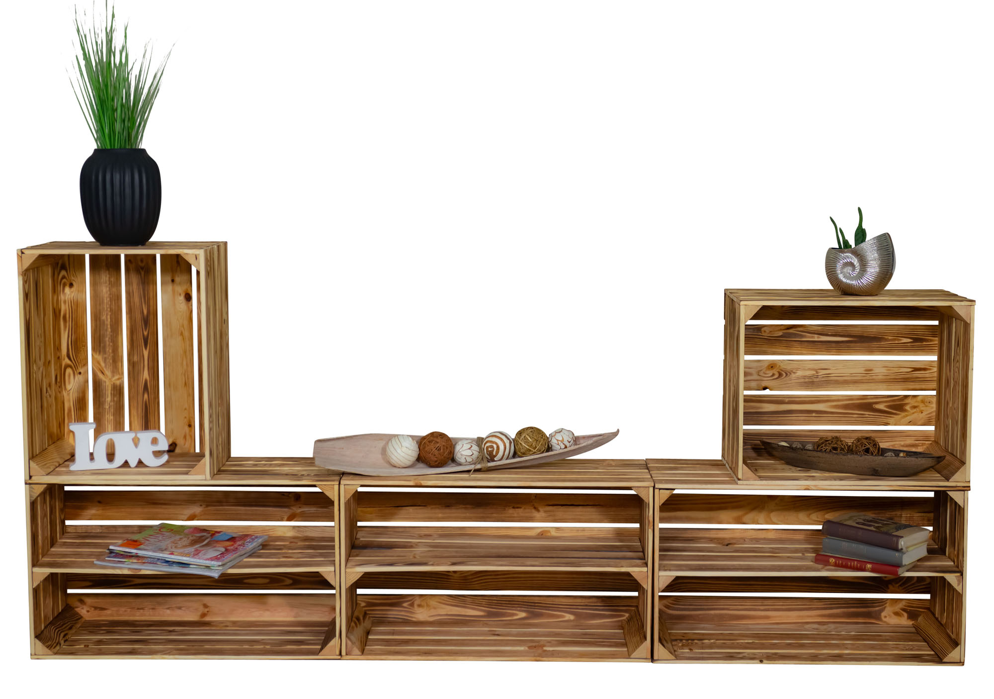 TV-Board "Amrum" mit Regal TV-Board "Amrum" mit Regal